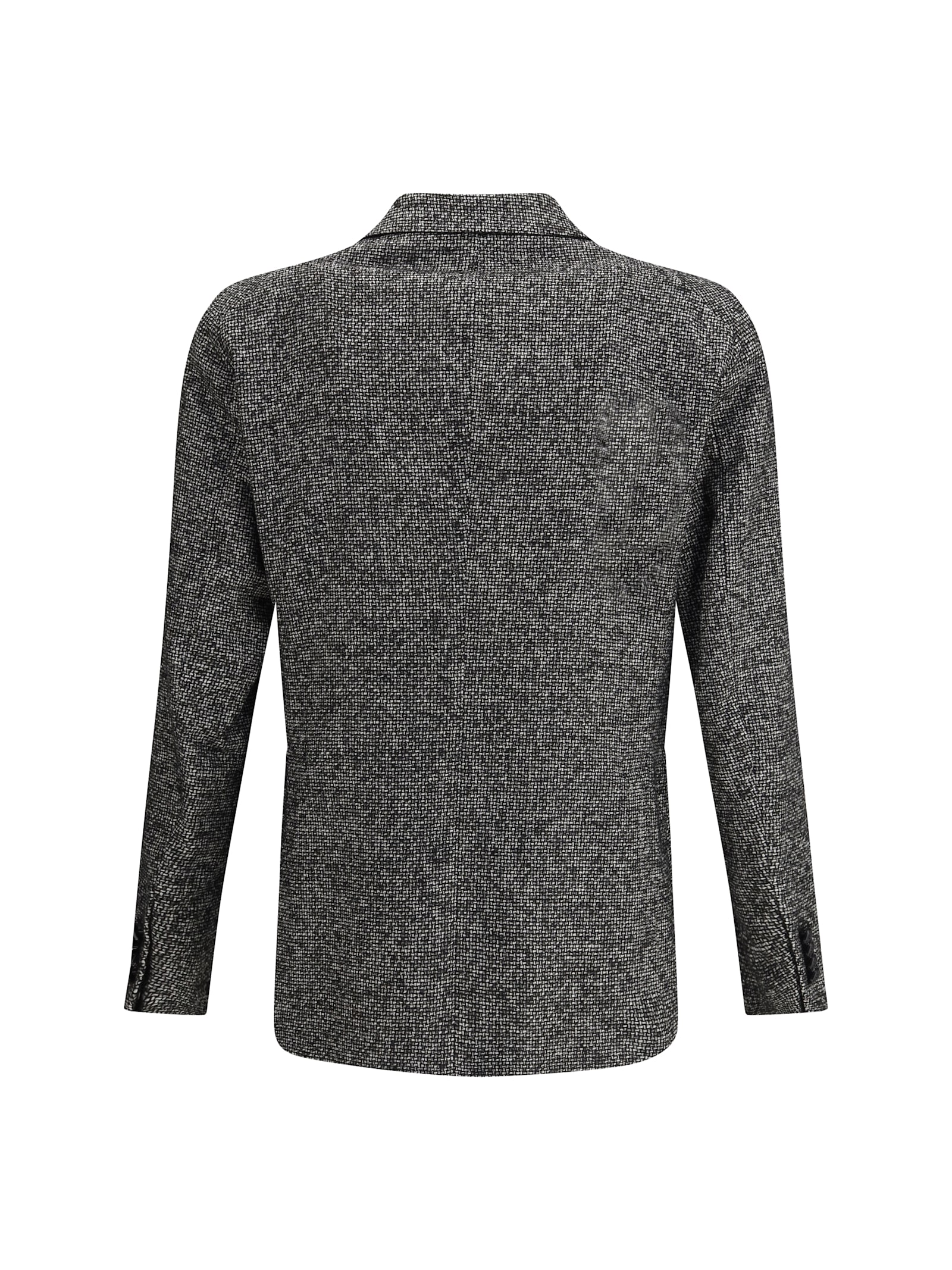 Tagliatore Wool Blazer In Gray