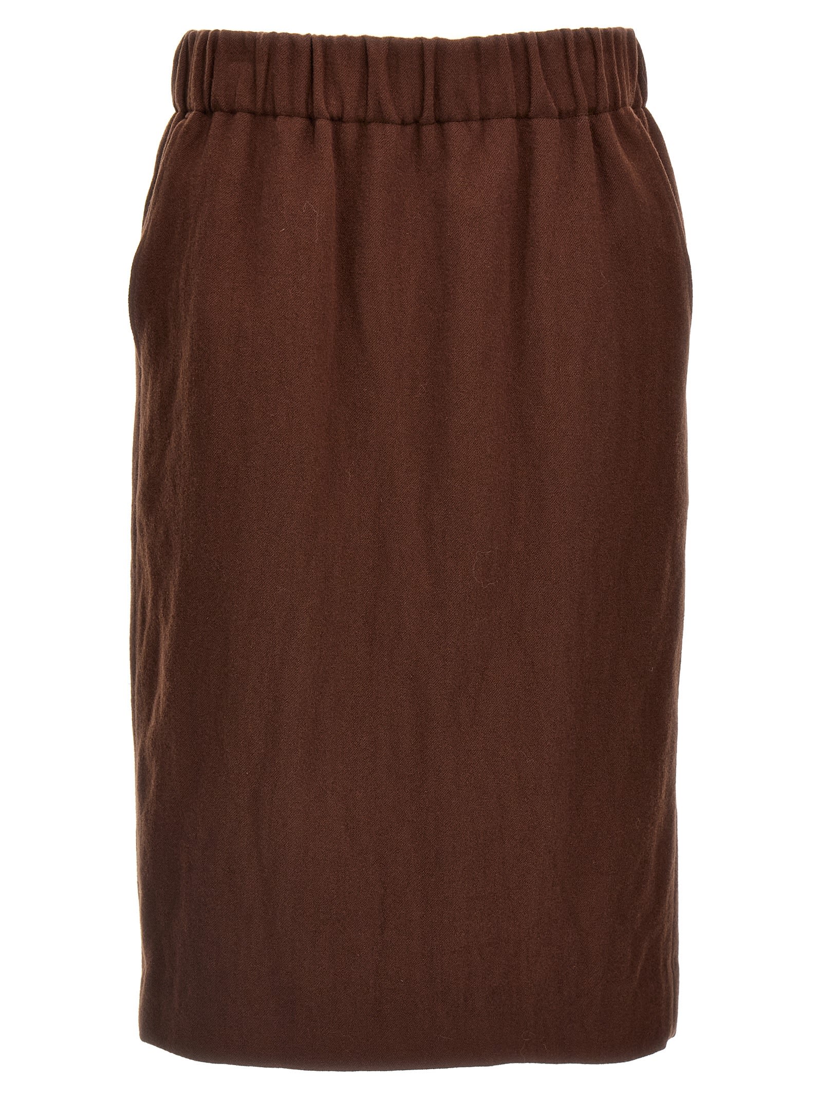 Shop Dries Van Noten Safya Skirt In Brown