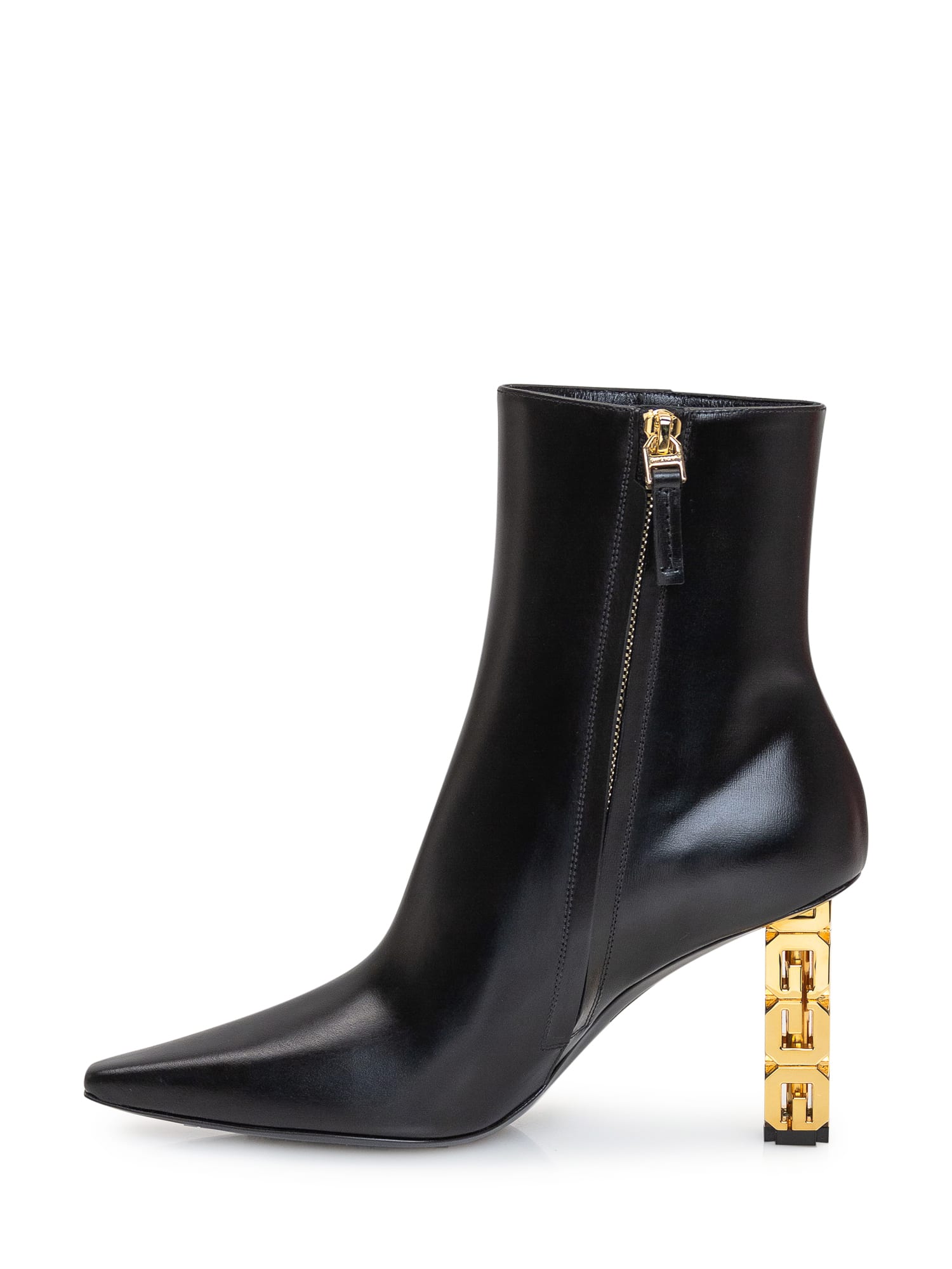 Shop Givenchy G Cube Ankle Boot In Black