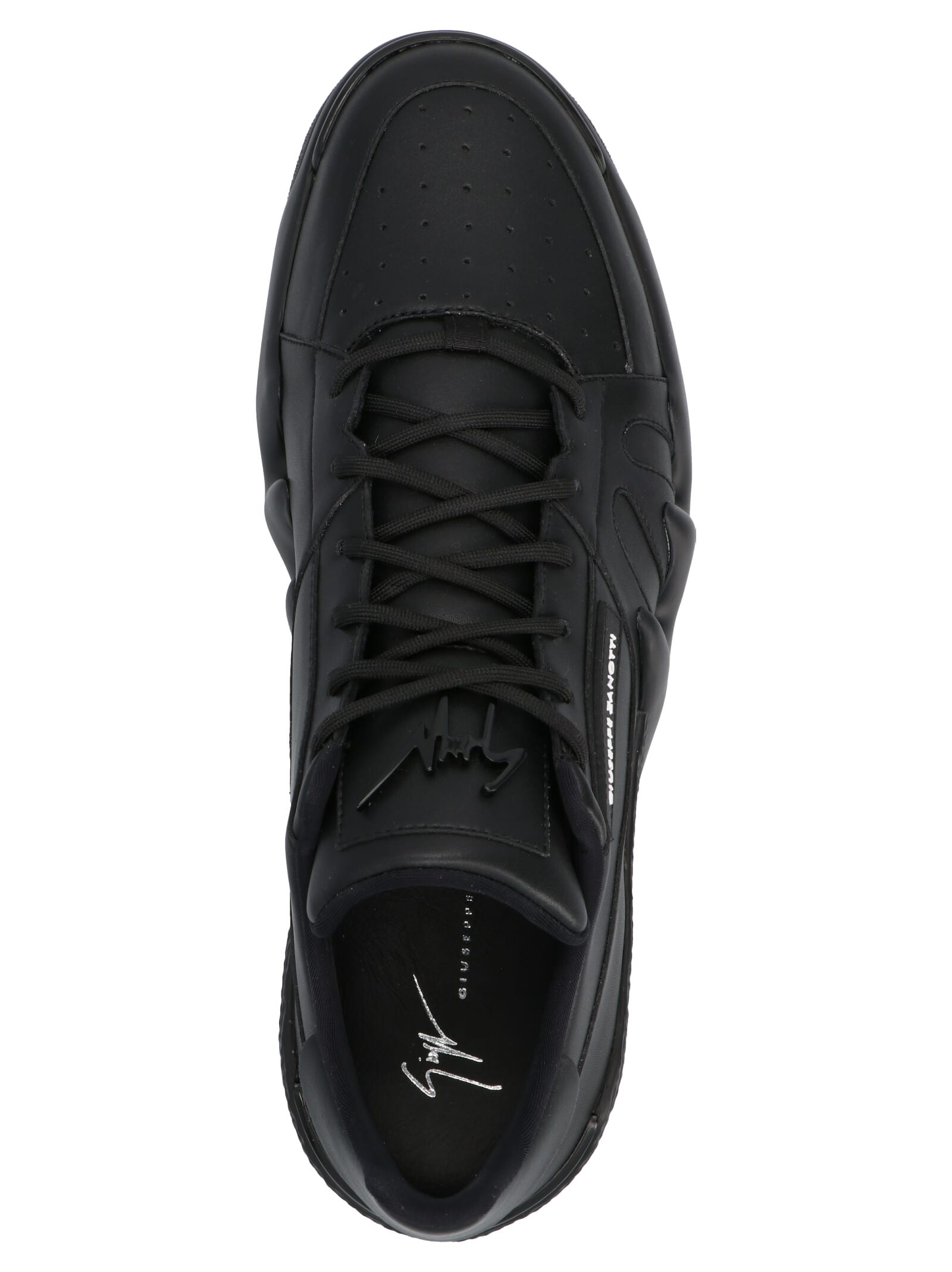 Shop Giuseppe Zanotti Talon Sneakers In Black