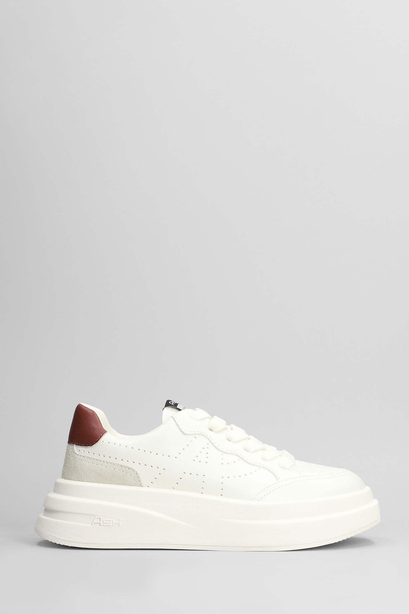 Impuls Bis Sneakers In White Leather