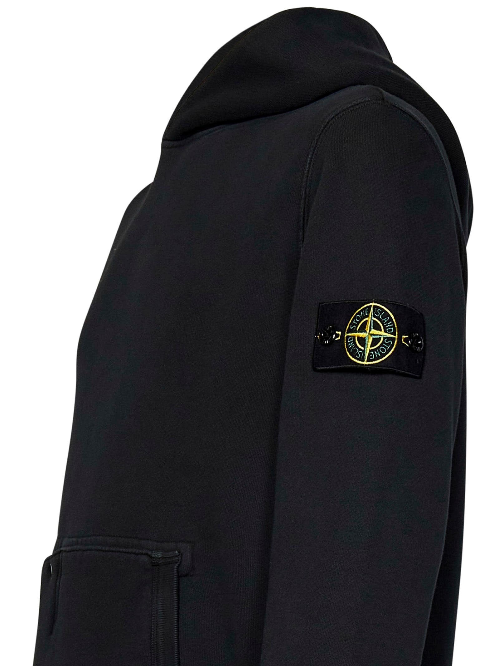 Shop Stone Island Sweatshirt In Black