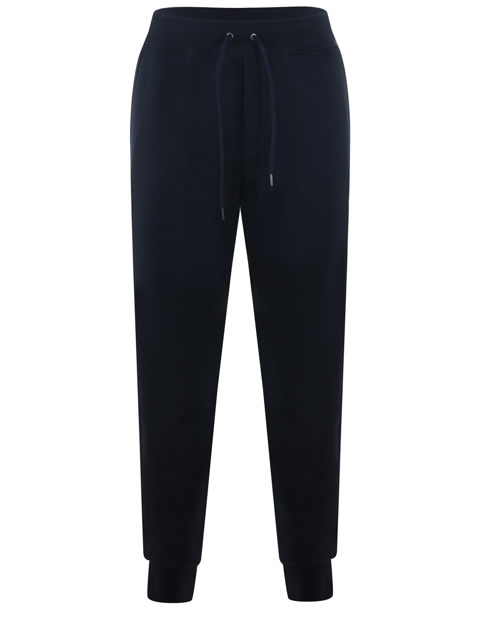 Shop Polo Ralph Lauren Jogging Trousers In Blu Scuro