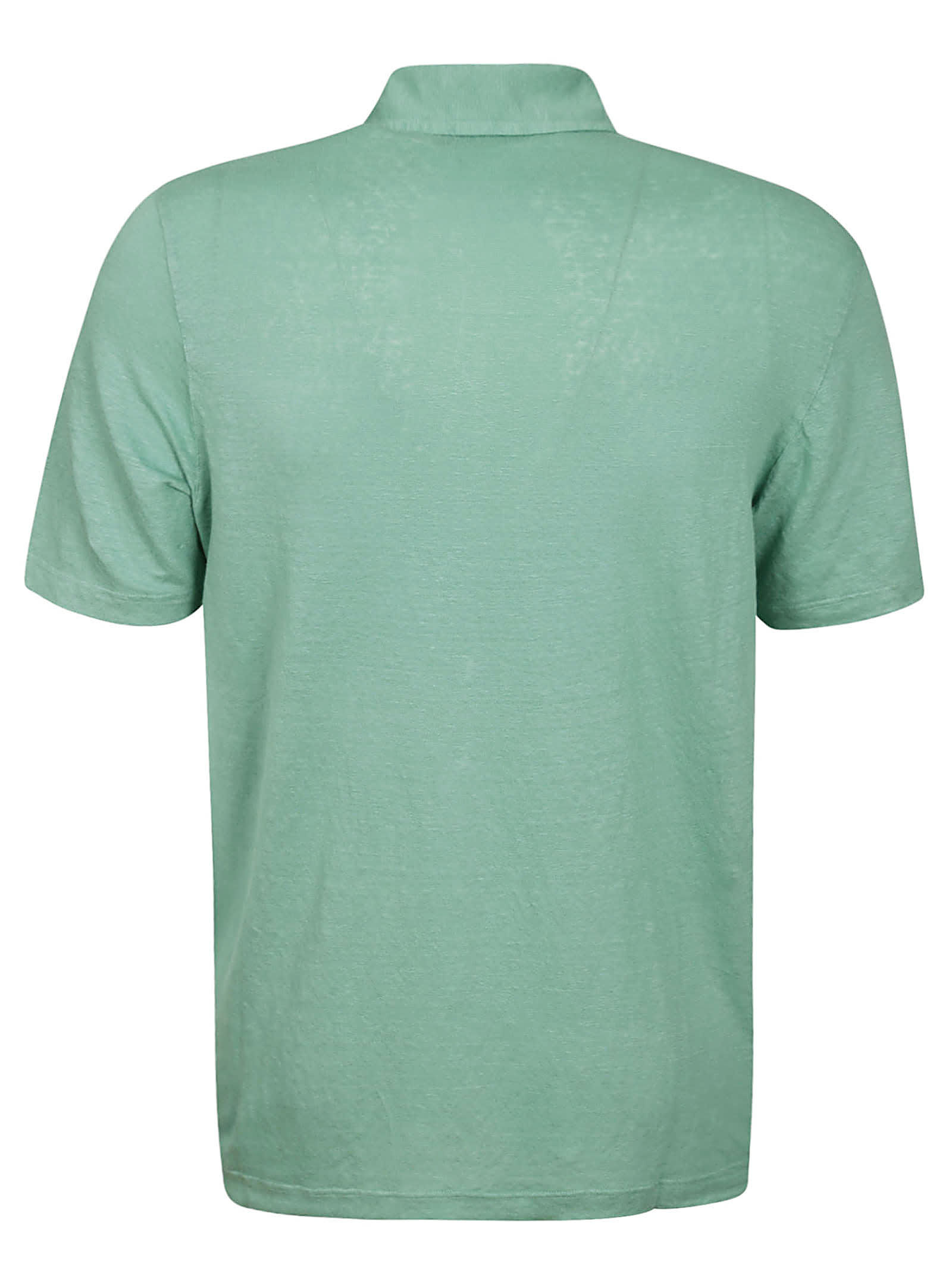 Shop Filippo De Laurentiis Polo Skipper Ss In Emerald