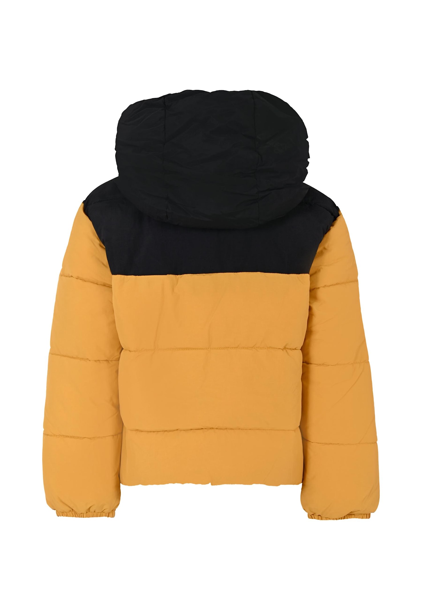 Timberland Hooded Padded Jacket In Yellow
