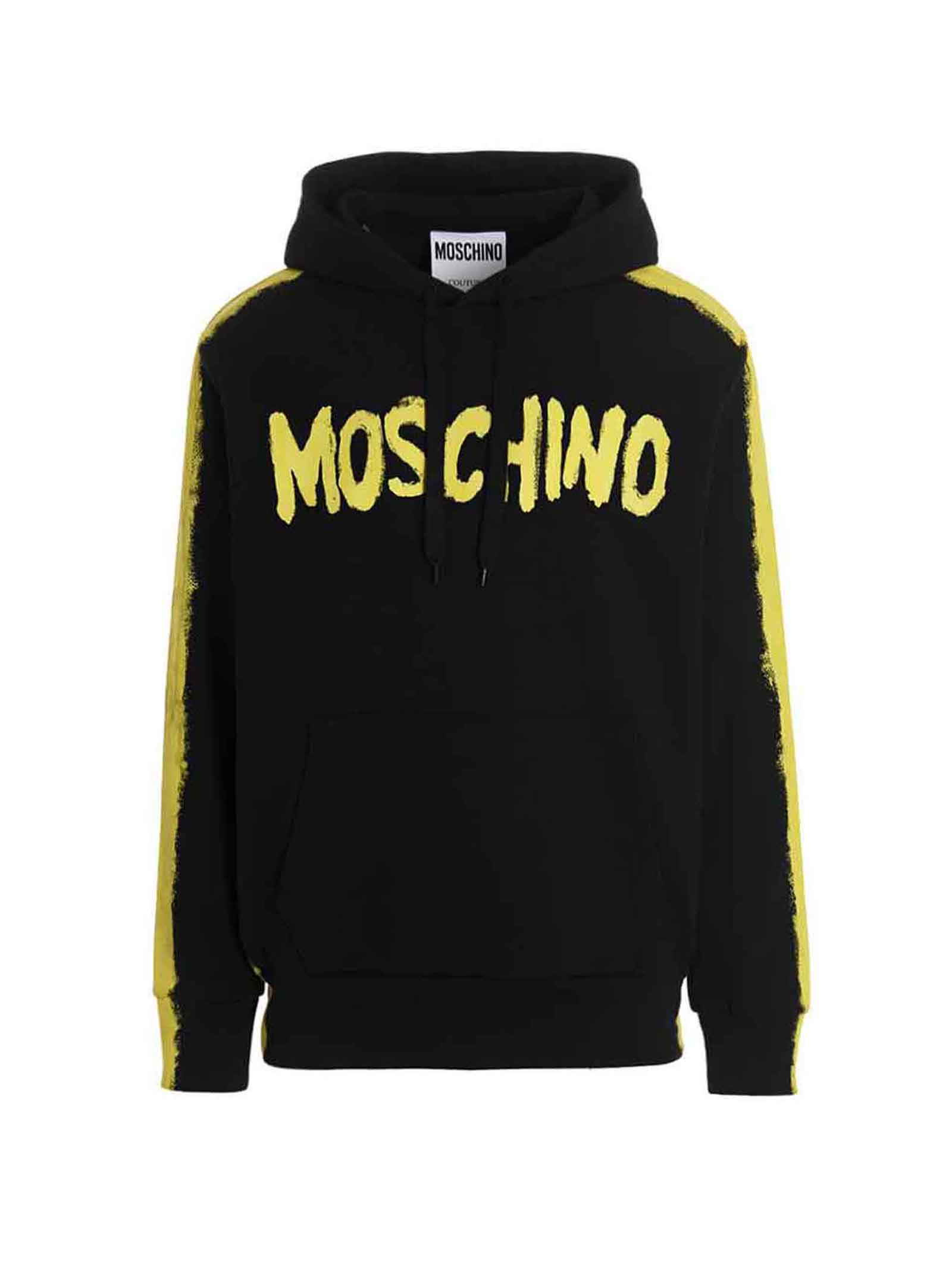 MOSCHINO LOGO PRINT HOODIE