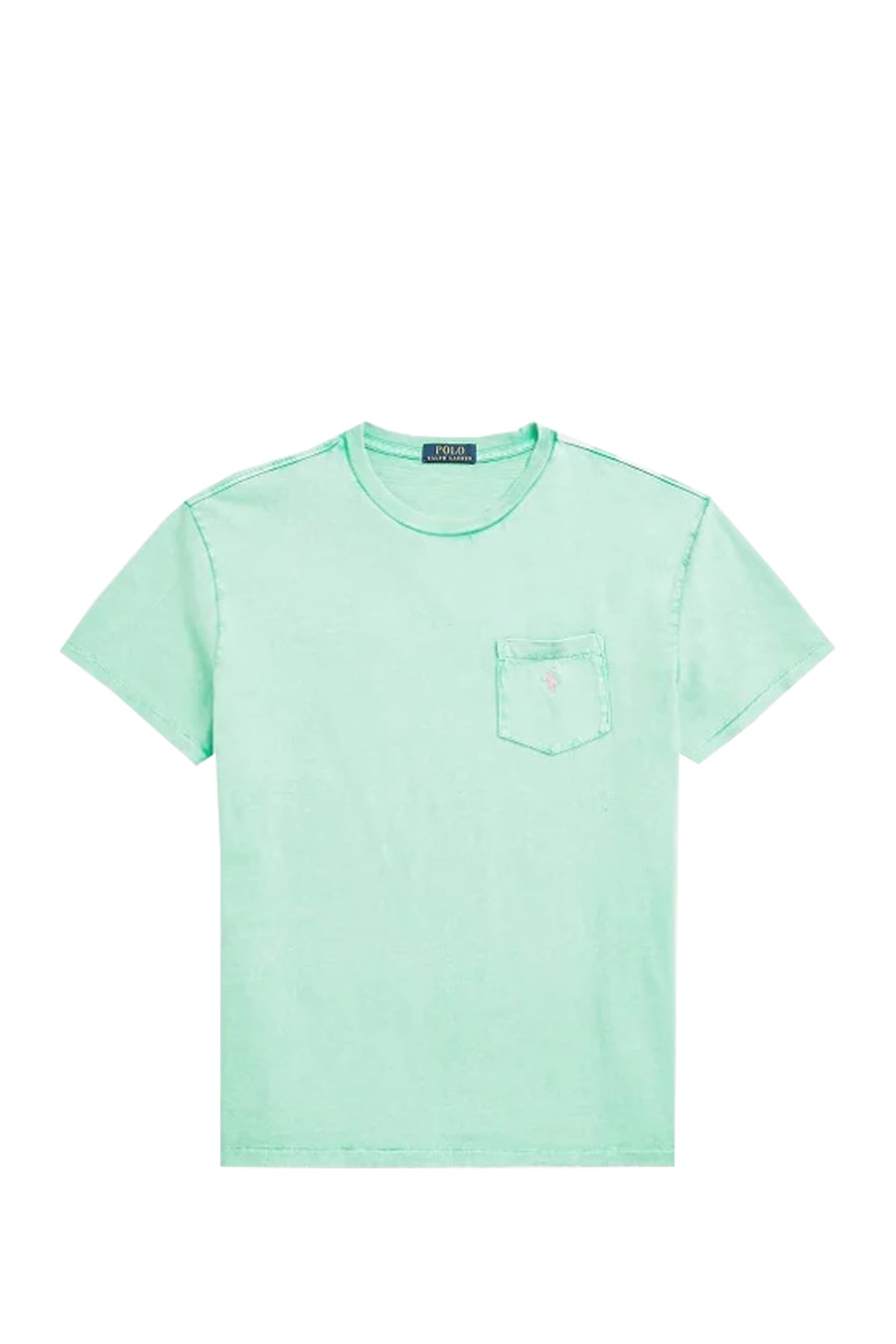 Shop Ralph Lauren T-shirt In Celadon