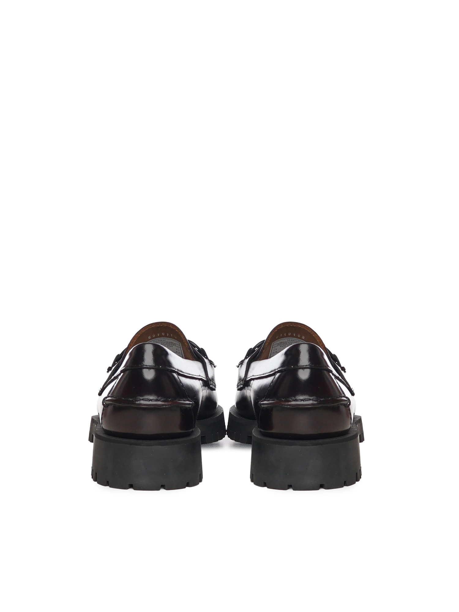 Sebago Joe Lug Loafer In Burgundy