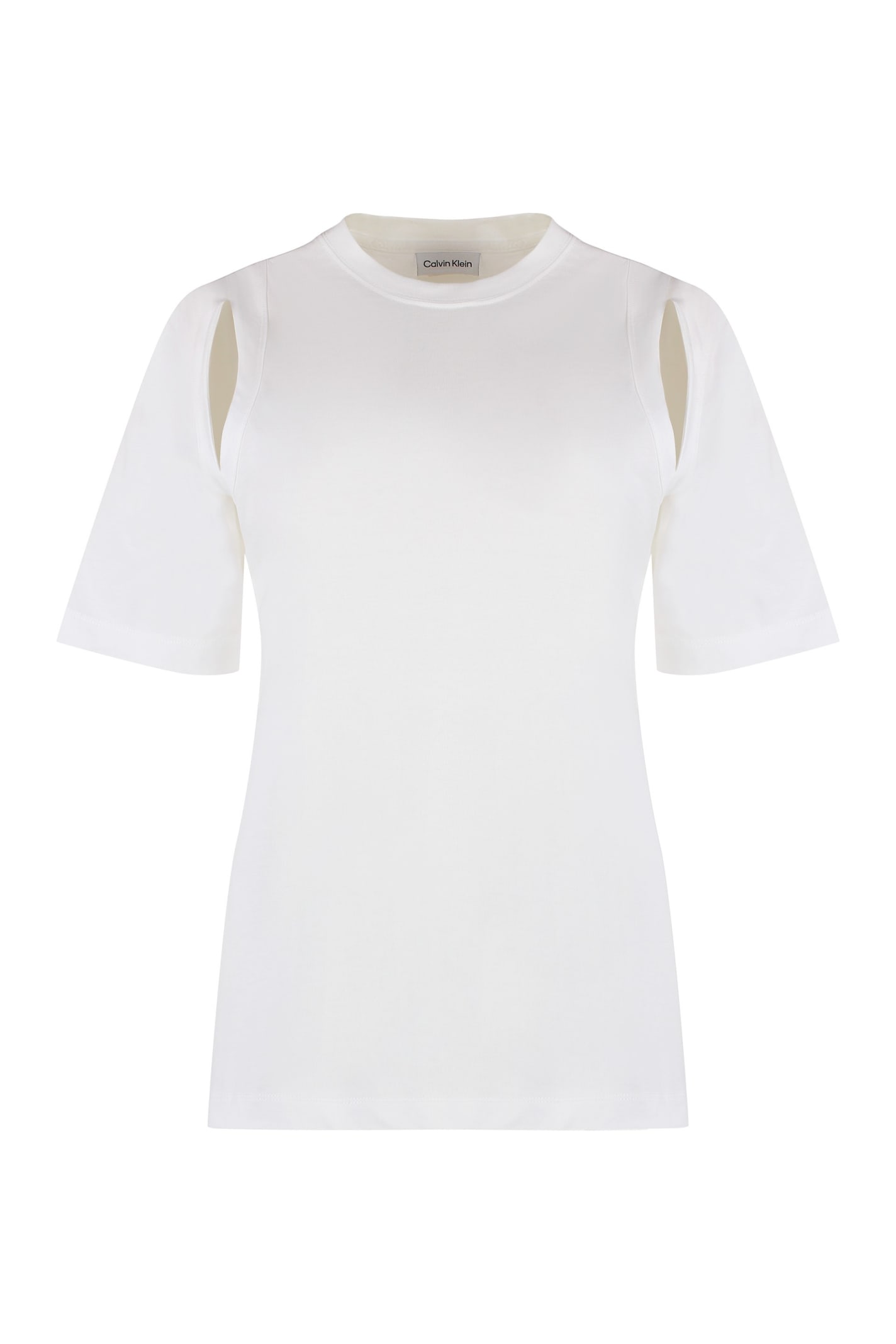 Cotton Crew-neck T-shirt