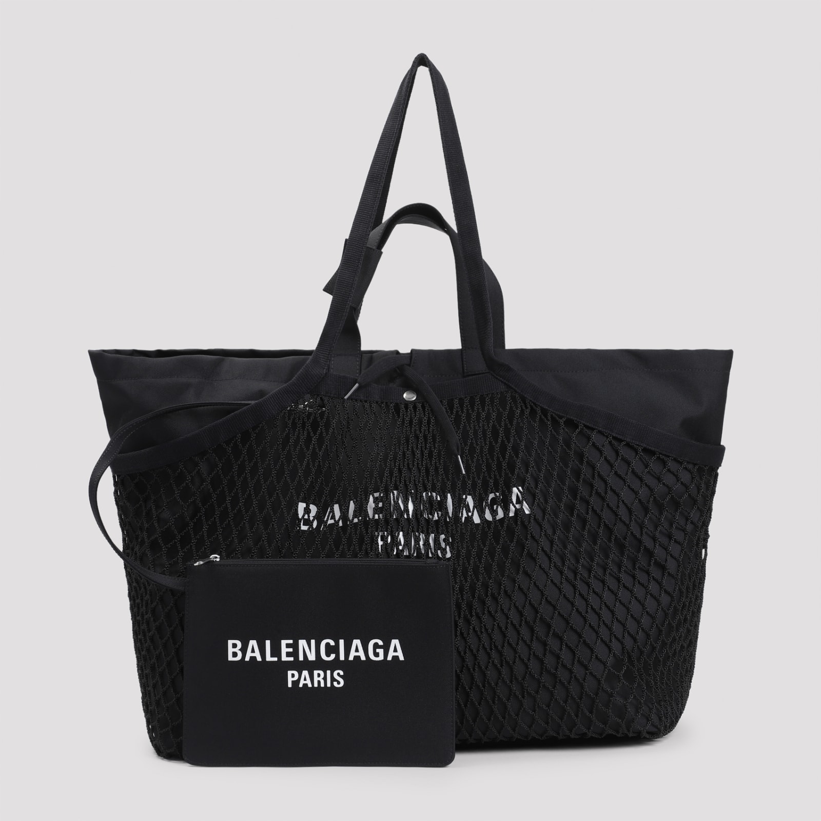 Shop Balenciaga 24/7 L Tote Bag In Black