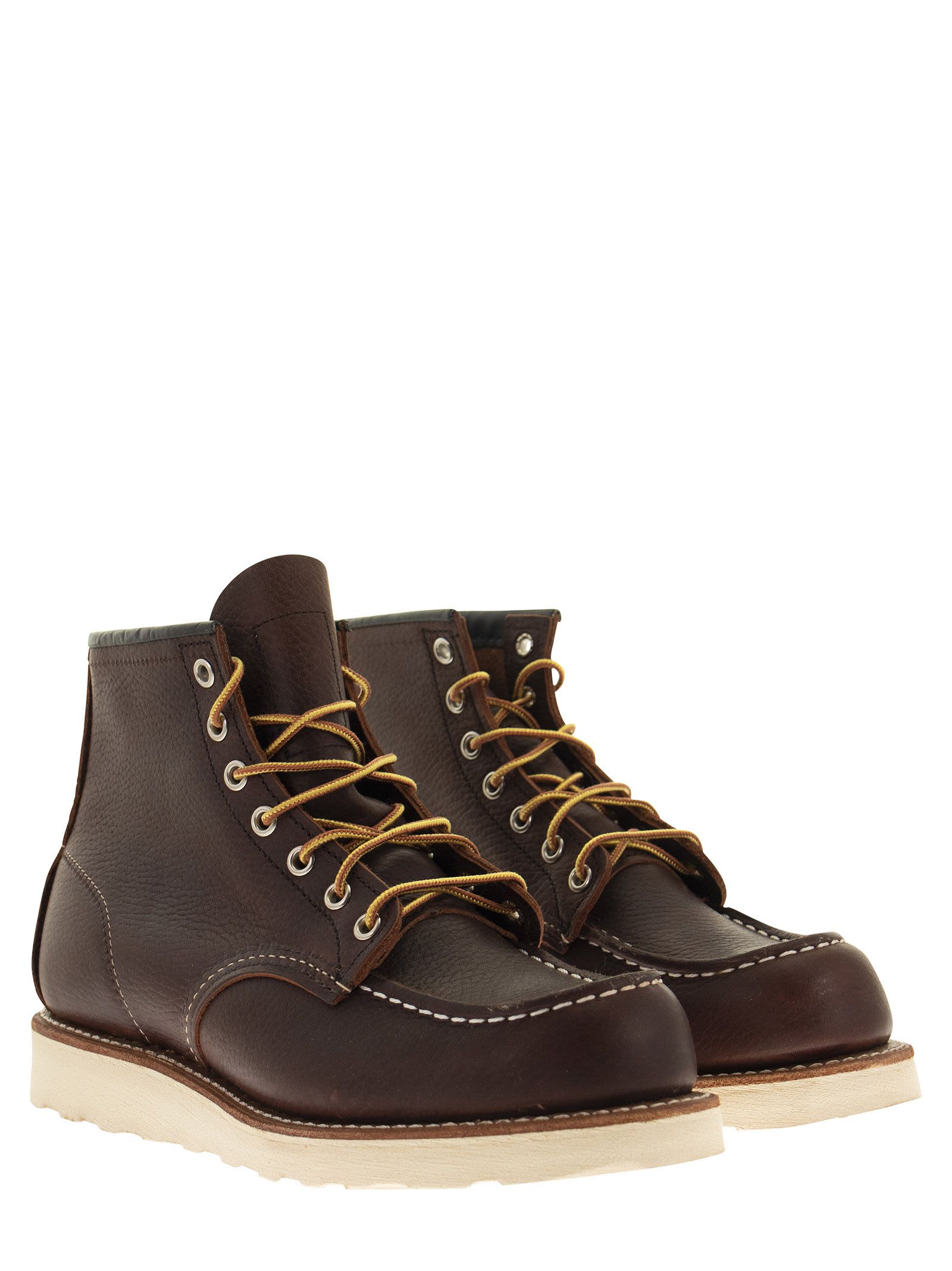 Shop Red Wing Classic Moc 8138 - Lace-up Boot In Brown