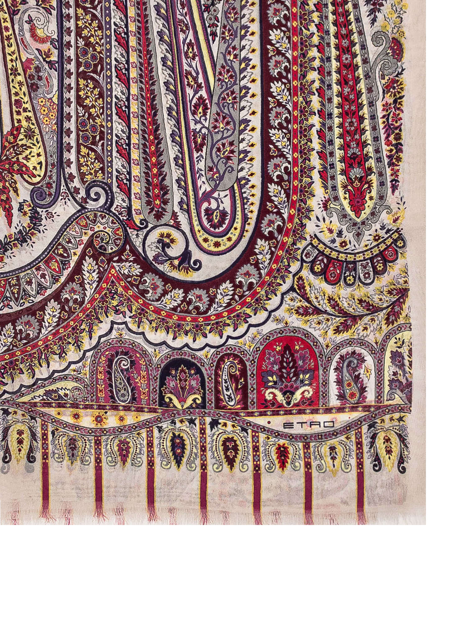 Shop Etro Paisley Scarf In Variante Abbinata