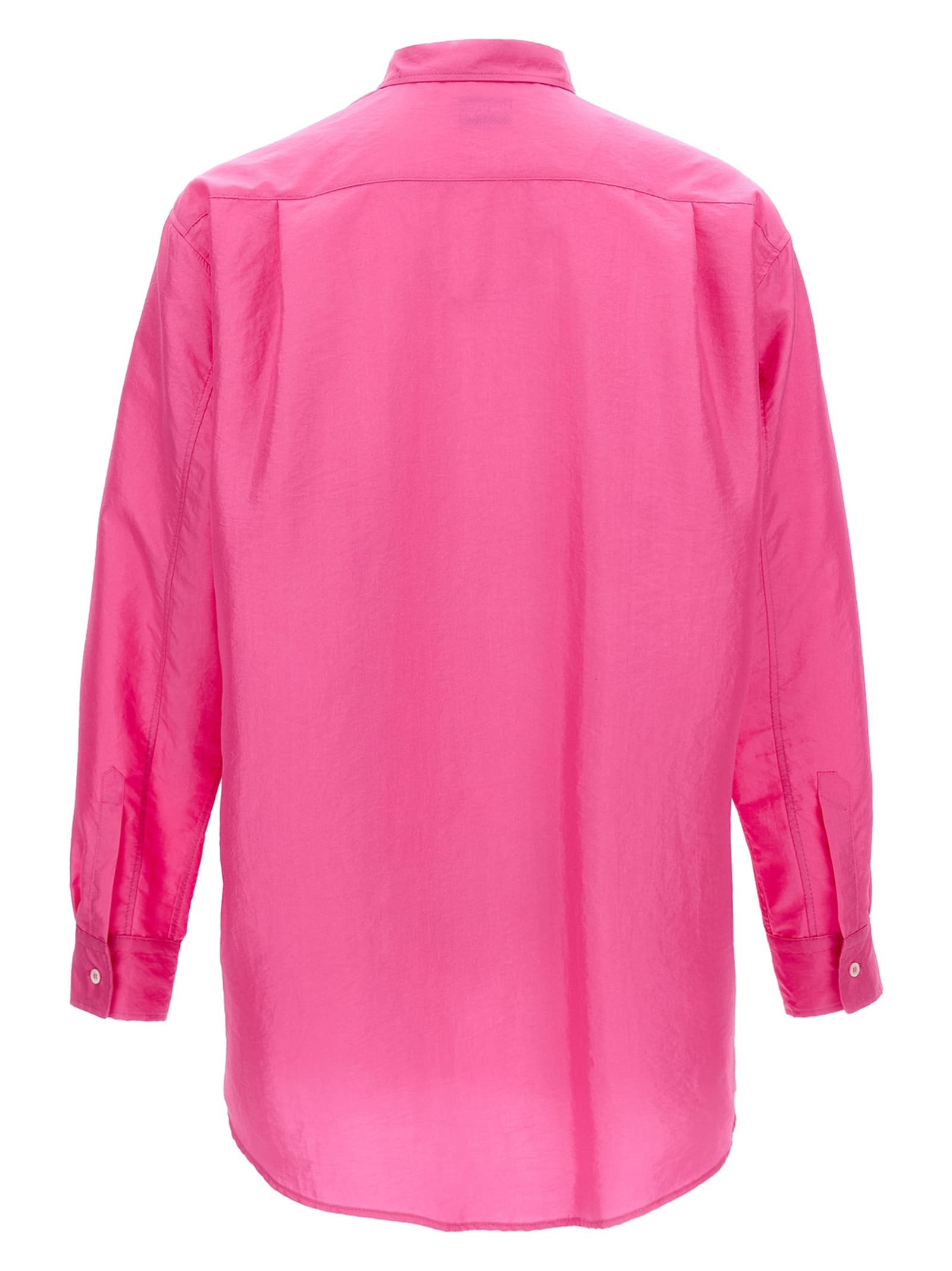 Magliano 'jesolo Shirt With Chest Pocket And Structured Collar' In Pink