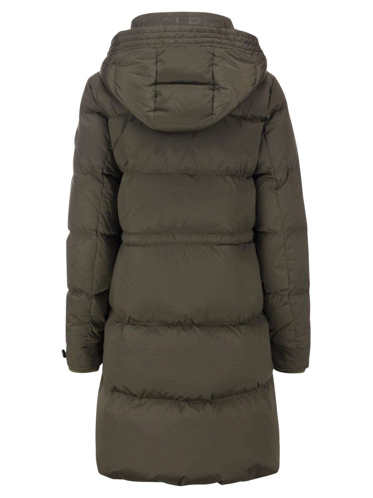 WOOLRICH ALSEA HOODED DOWN JACKET 