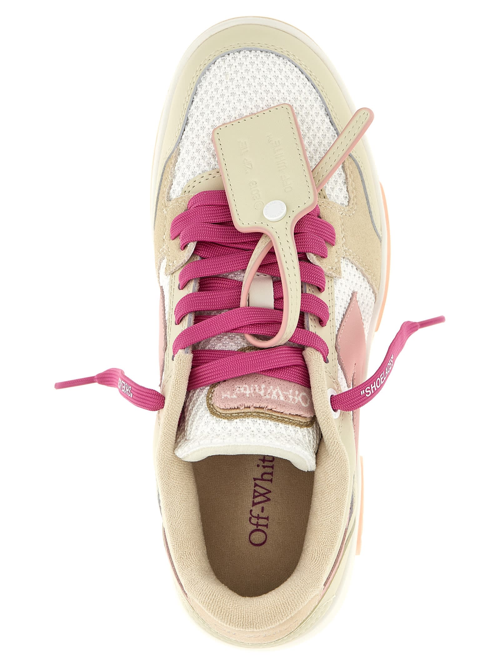 Off-white Slim Out Of Office Sneakers In Neutral
