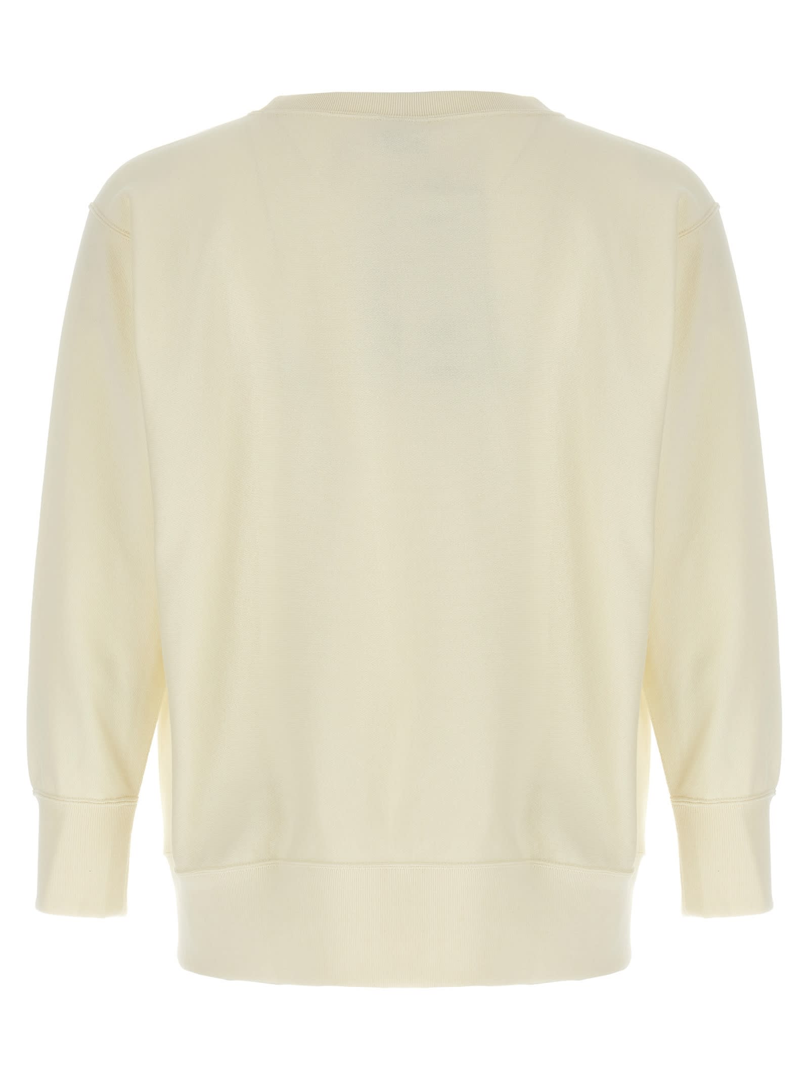 Undercover Champion X Sweatshirt Col Rond In White