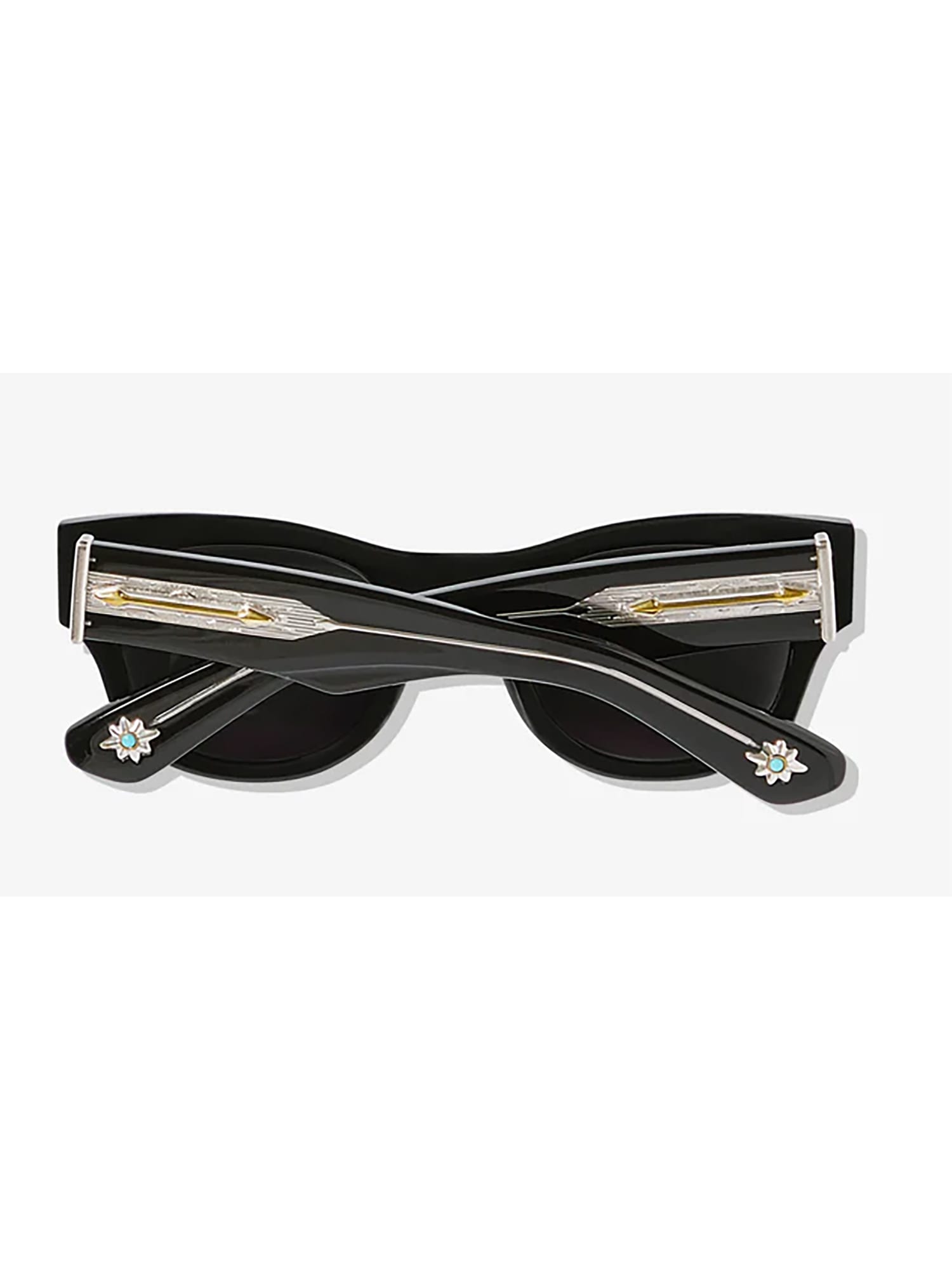 Shop Jacques Marie Mage Truckee Sunglasses In Noir