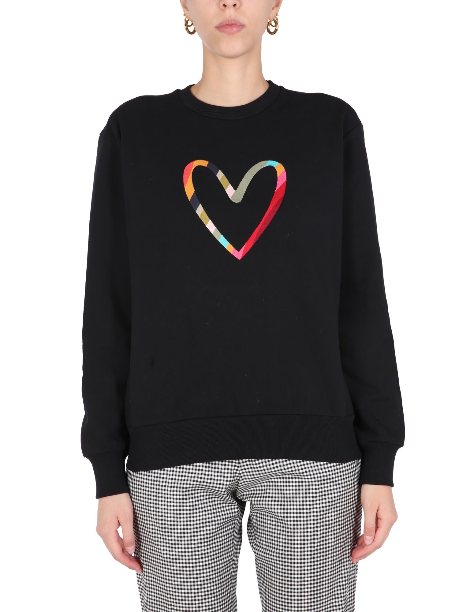 Paul Smith Swirl Heart Print Sweatshirt