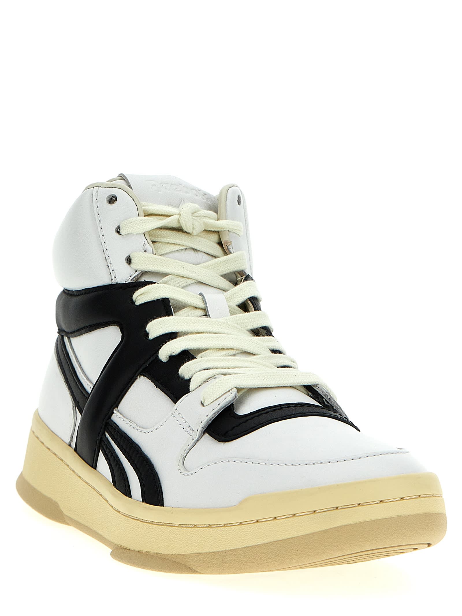 Shop Reebok Bb5600 Sneakers In White/black