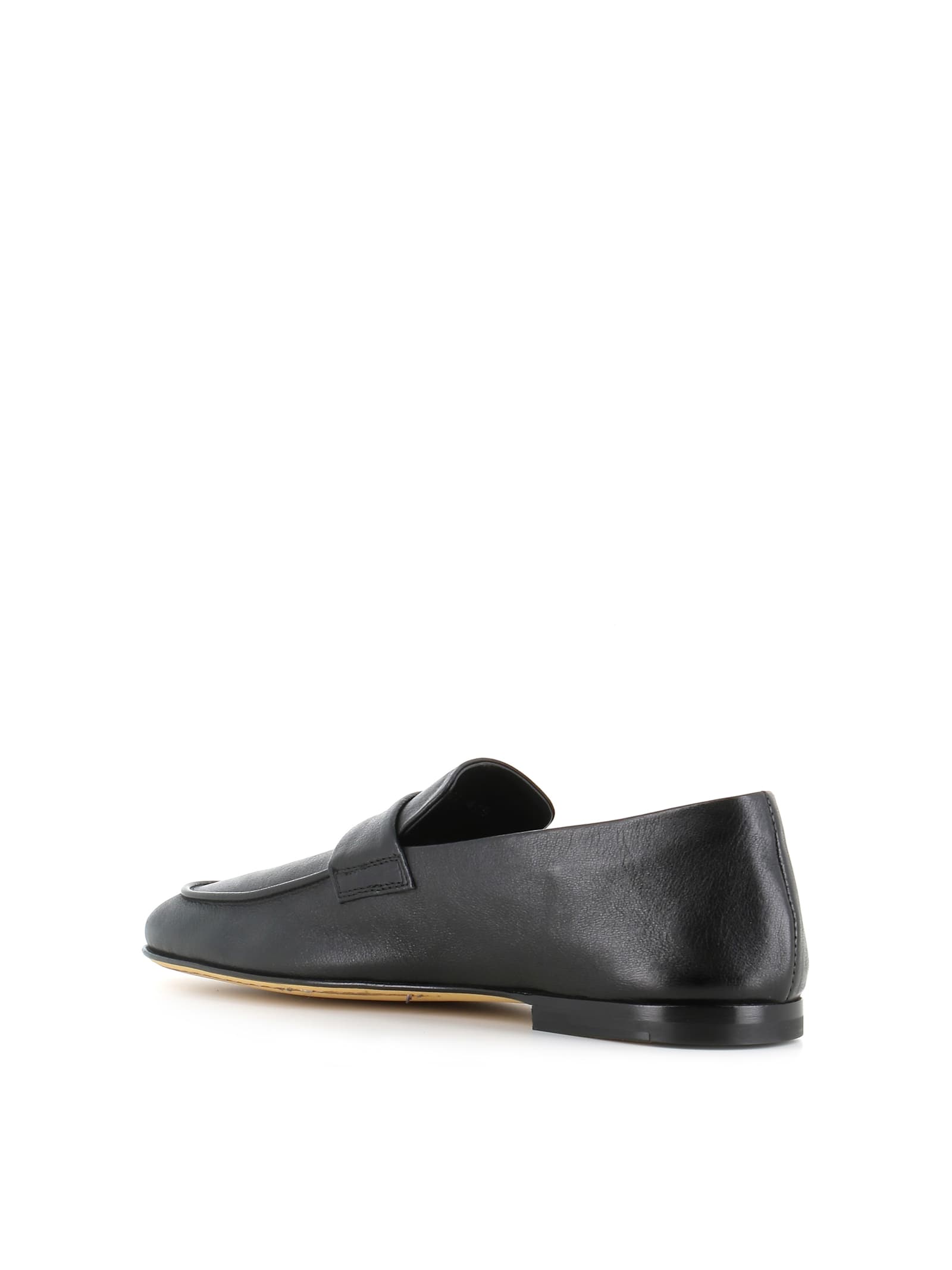 Officine Creative Airto 1 Leather Loafers In Black