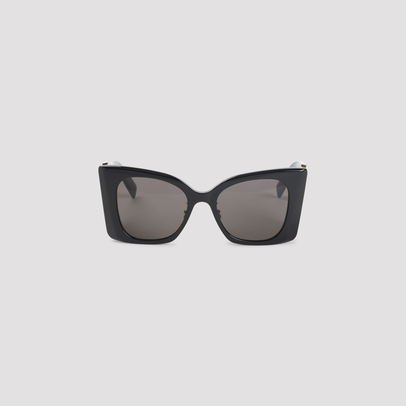 Saint Laurent Blaze Acetate Cat-eye Sunglasses In Black