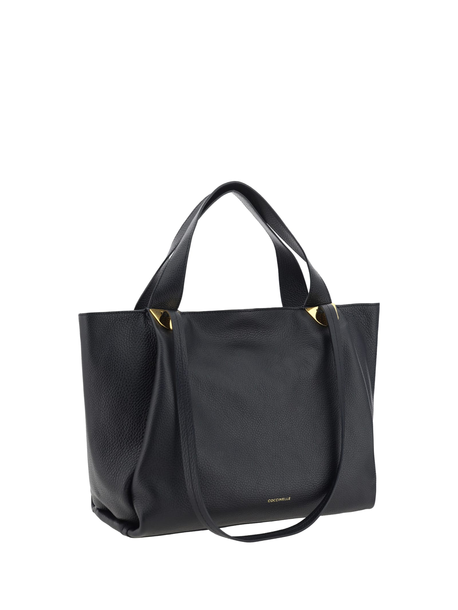 Shop Coccinelle Oliver Shoulder Bag In Black