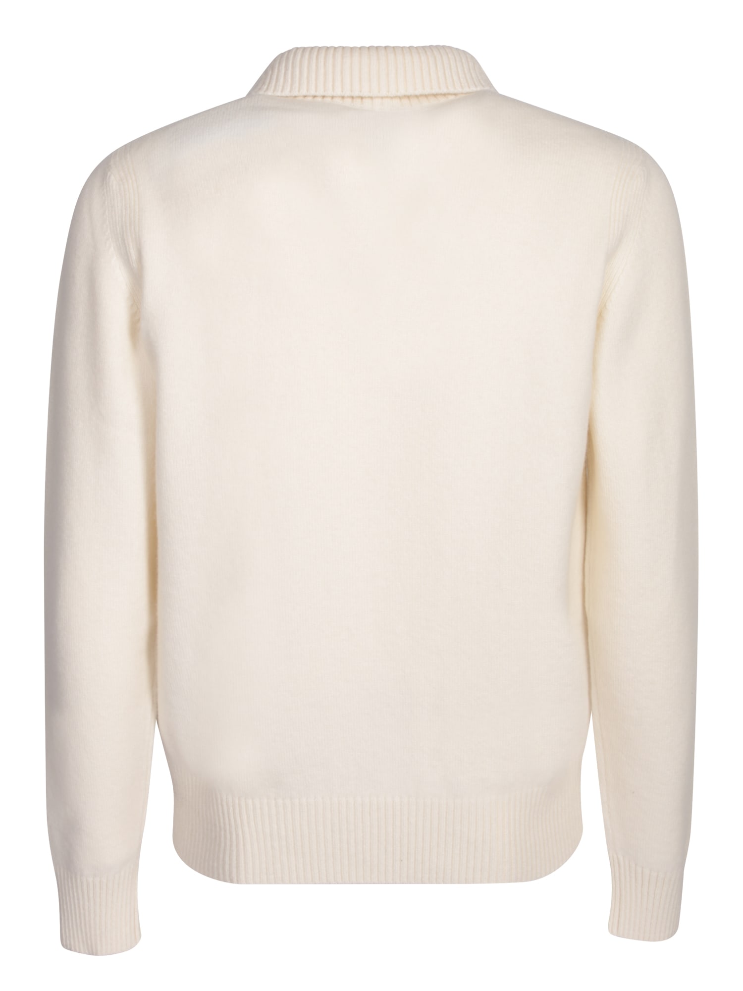 Shop Tom Ford Cashmere High Neck Pullover In White