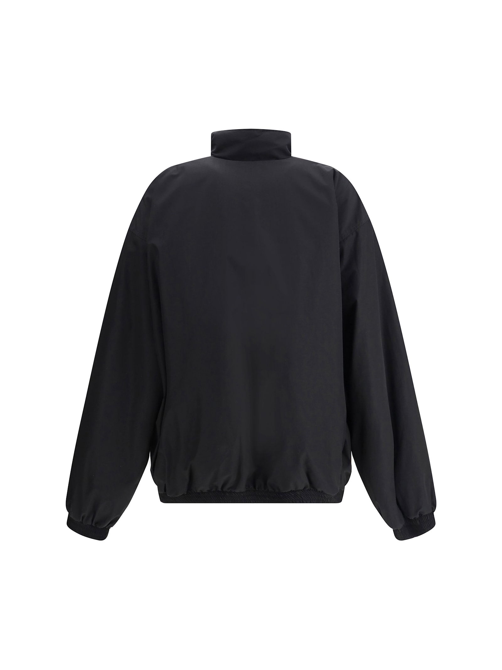 Balenciaga Jacket With Faux Fur Lining In Black