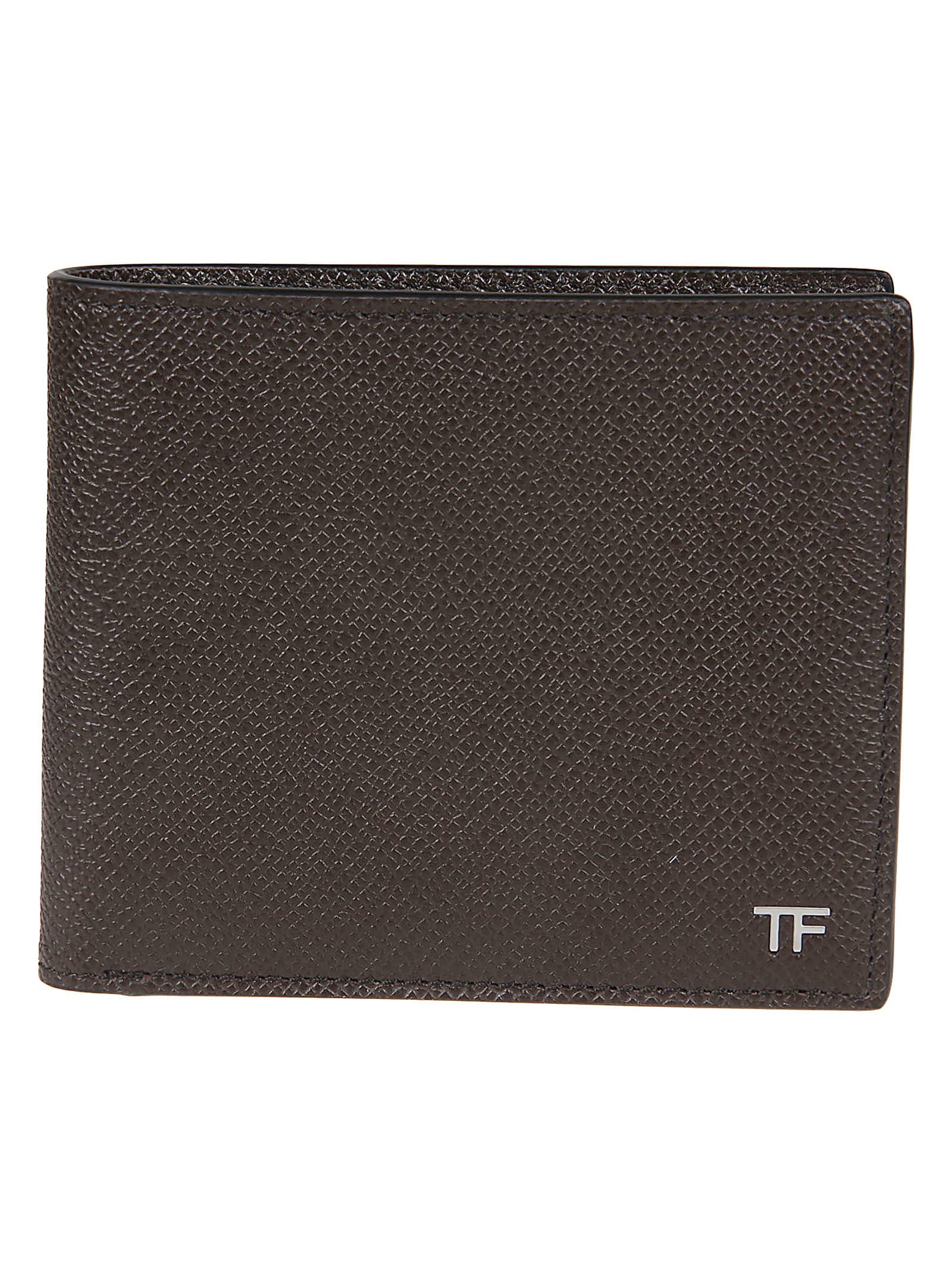 Tom Ford Classic Bifold Wallet In Chocolate