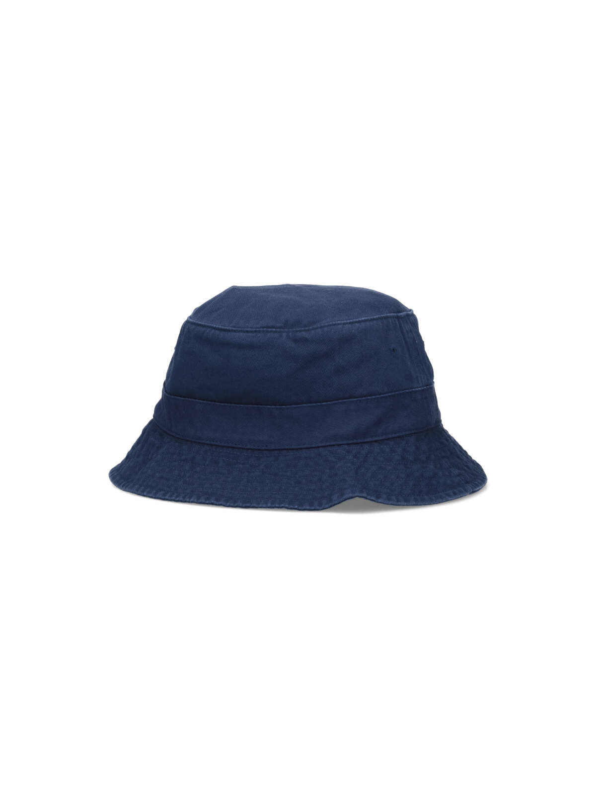 Shop Polo Ralph Lauren Logo Bucket Hat In Blue