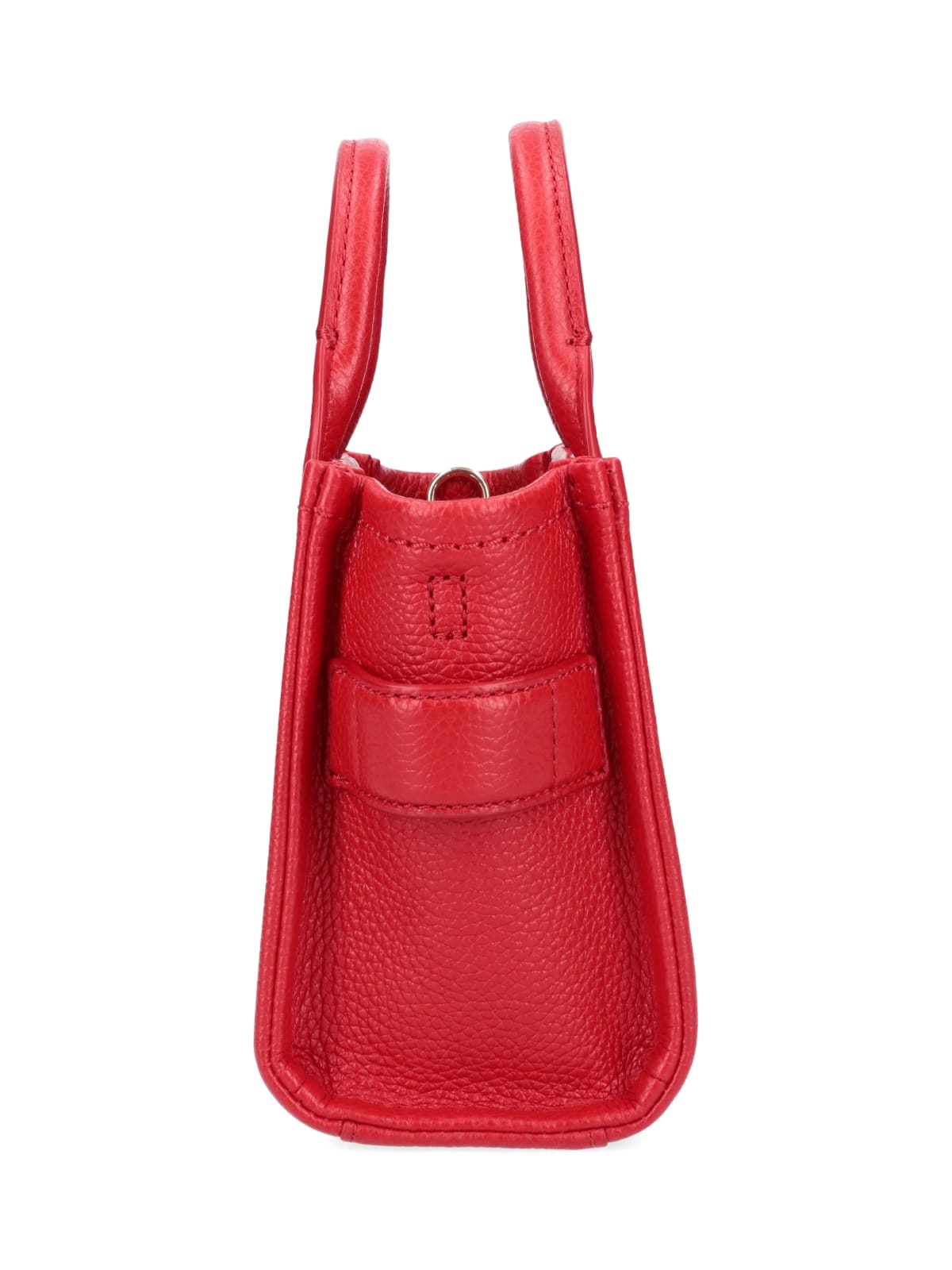Shop Marc Jacobs The Micro Tote Bag In Red
