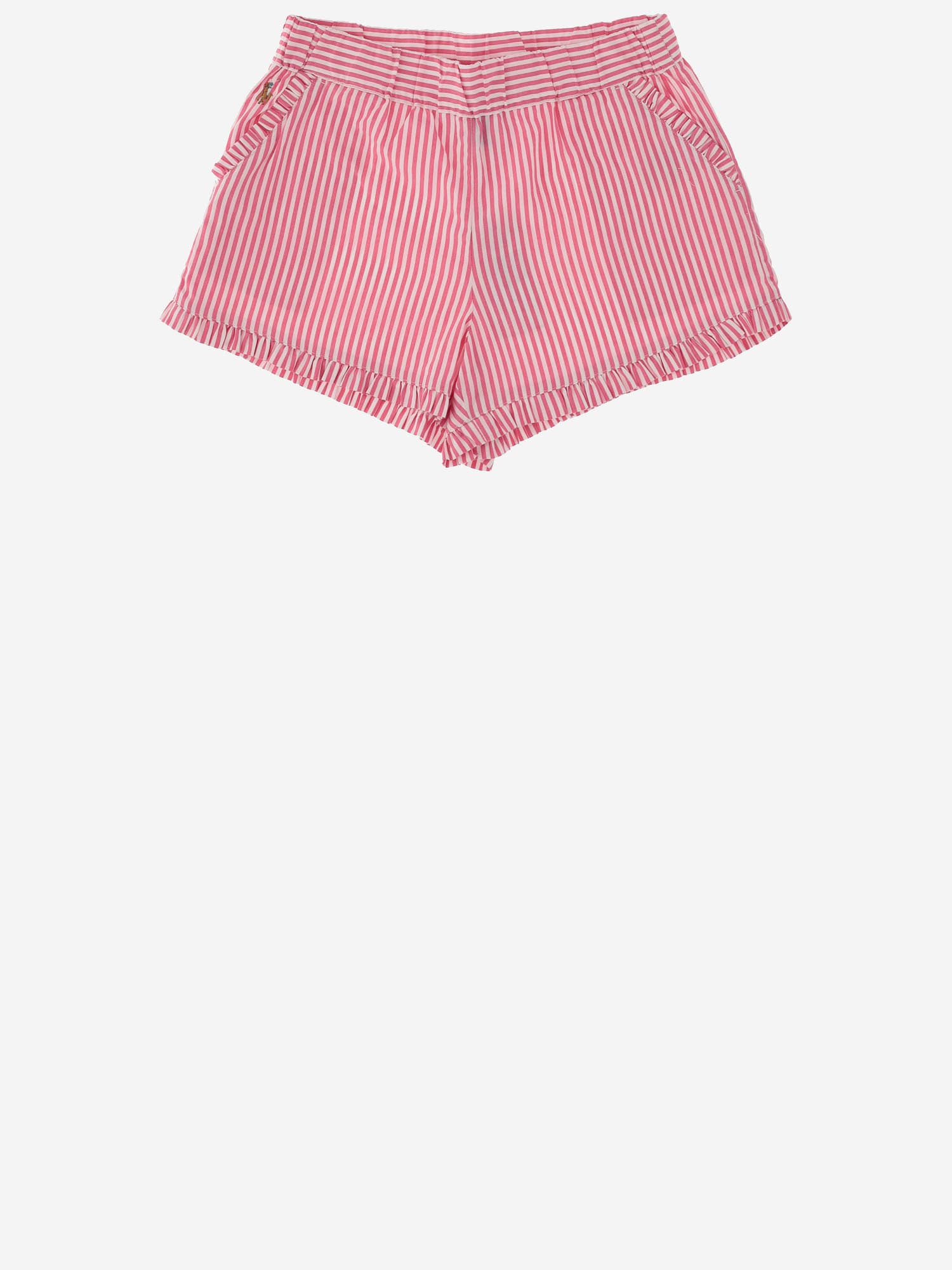 Polo Ralph Lauren Cotton Short Pants With Striped Pattern