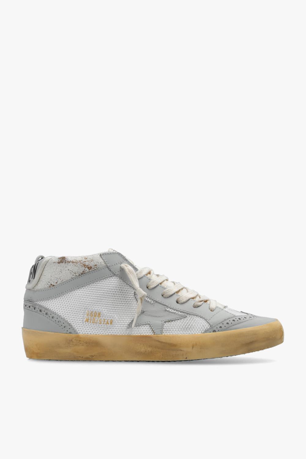 GOLDEN GOOSE MID STAR DOUBLE QUARTER SNEAKERS