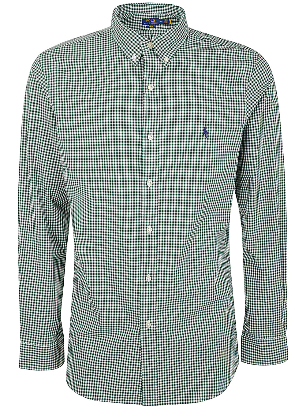 Shop Polo Ralph Lauren Slim Fit Sport Shirt In Pine White