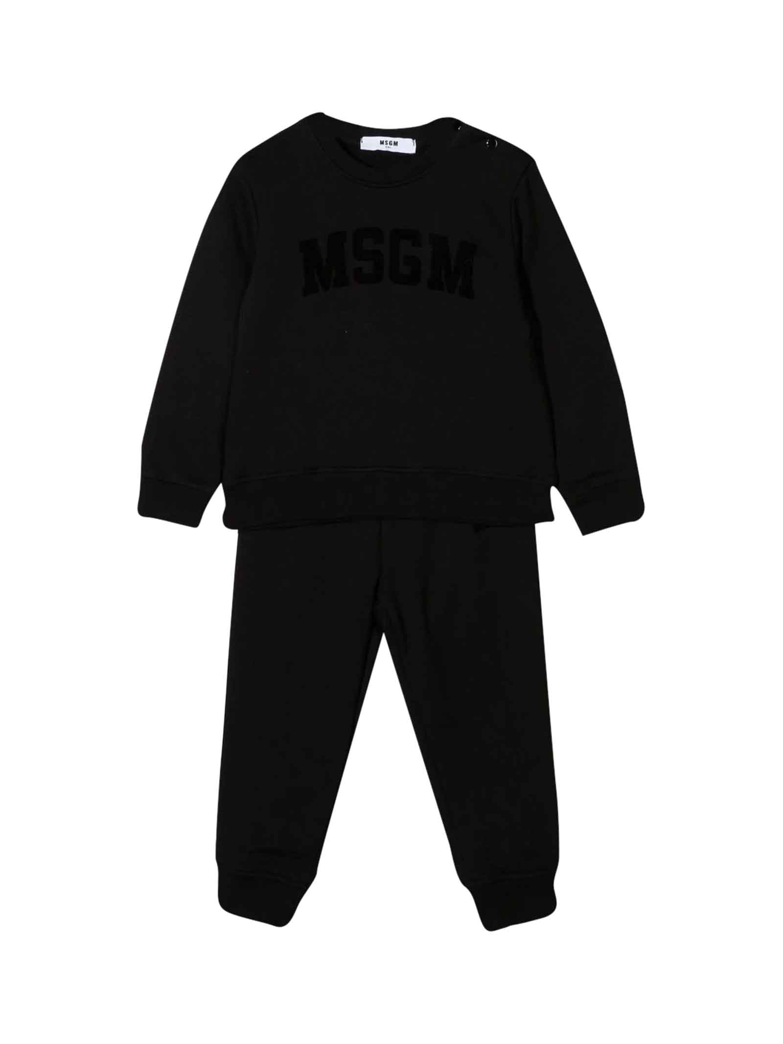MSGM Black Suit Unisex