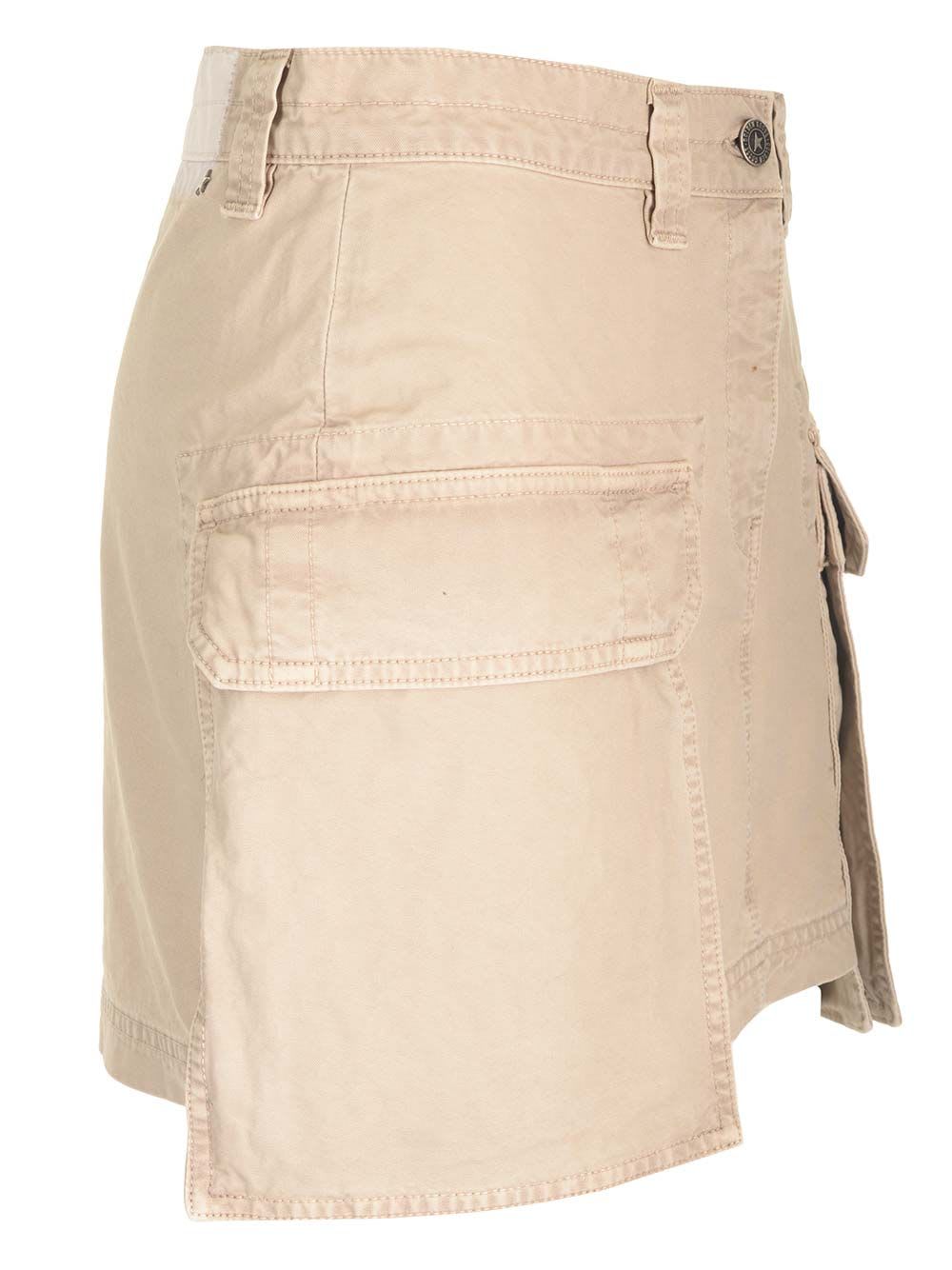 Shop Golden Goose Cargo Pocket Mini Skirt
