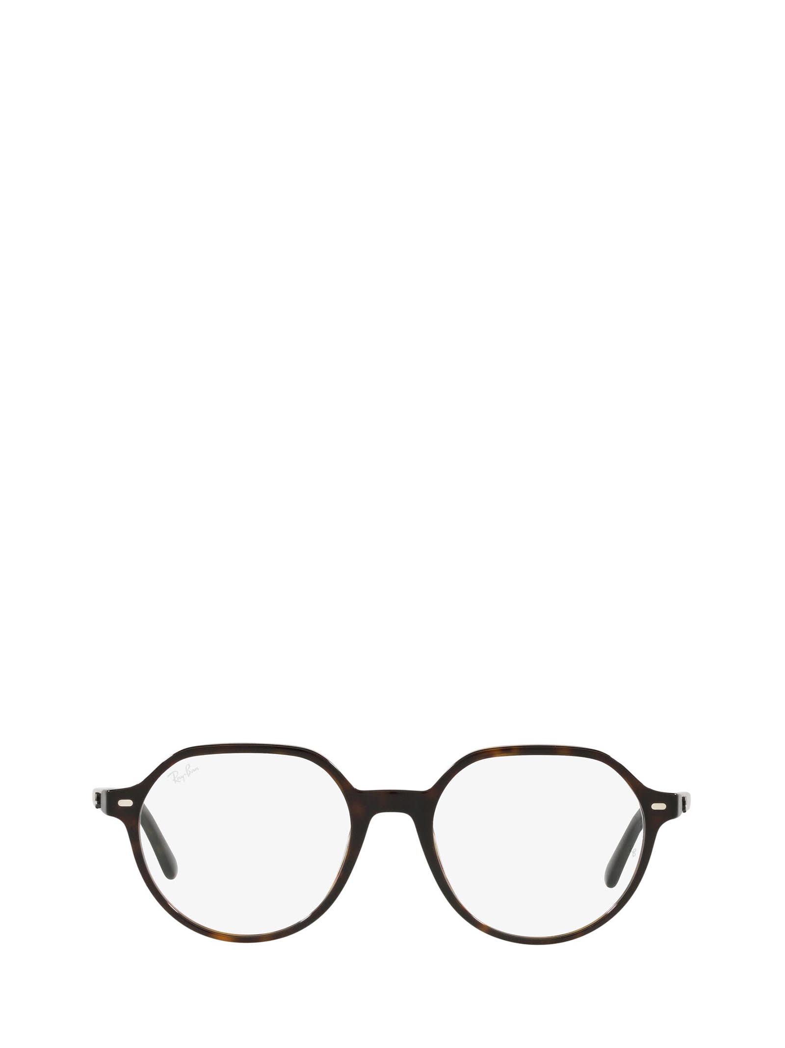 Shop Ray Ban Rx5395 Havana Glasses