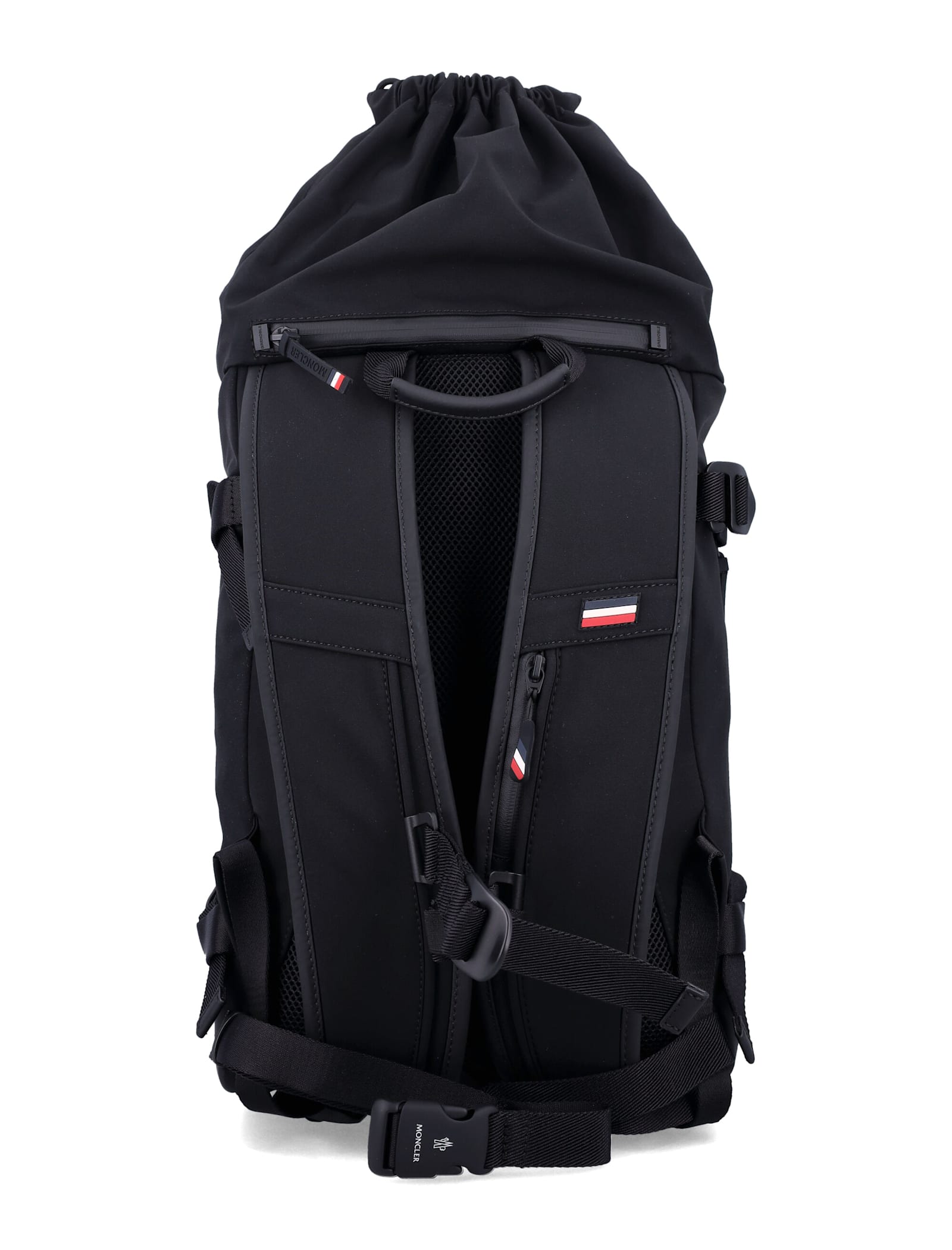 Moncler Grenoble Technical Water-repellent Backpack In Black