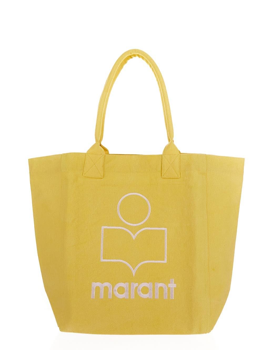 Isabel Marant Tote Bag In Yellow