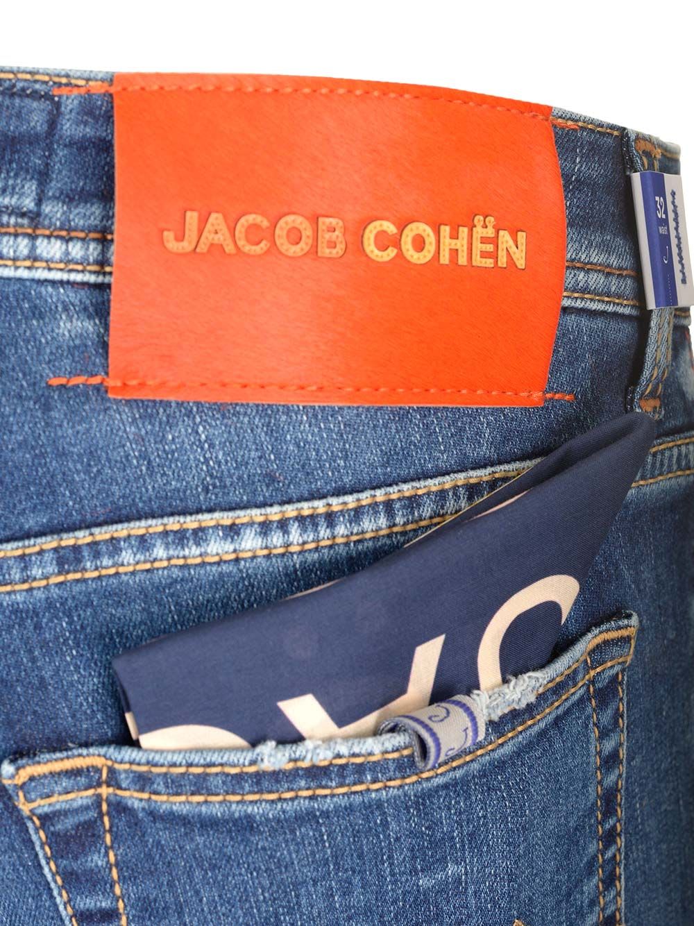 Shop Jacob Cohen Slim Fit Nick Jeans In Blue