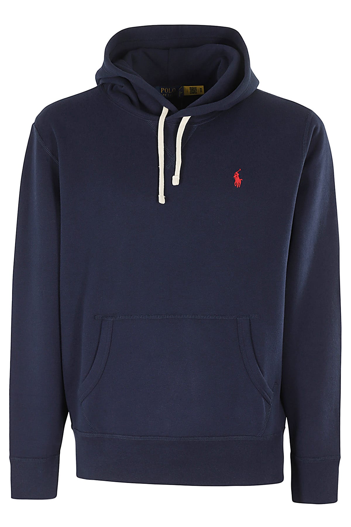 Shop Polo Ralph Lauren Hoodie Cappuccio In Cruise Navy