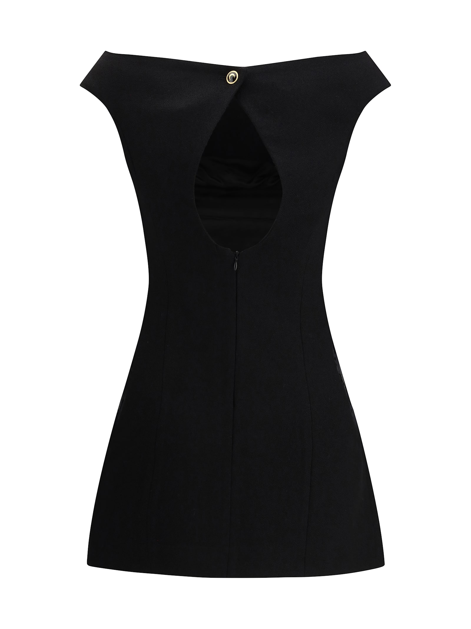 Marine Serre Dresses In Black