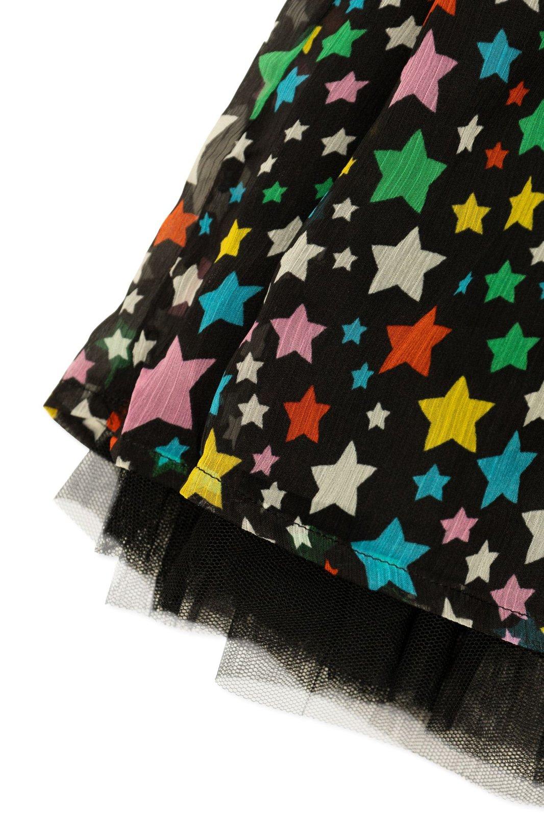 Shop Stella Mccartney Star Printed Mini Skirt In Multicolour