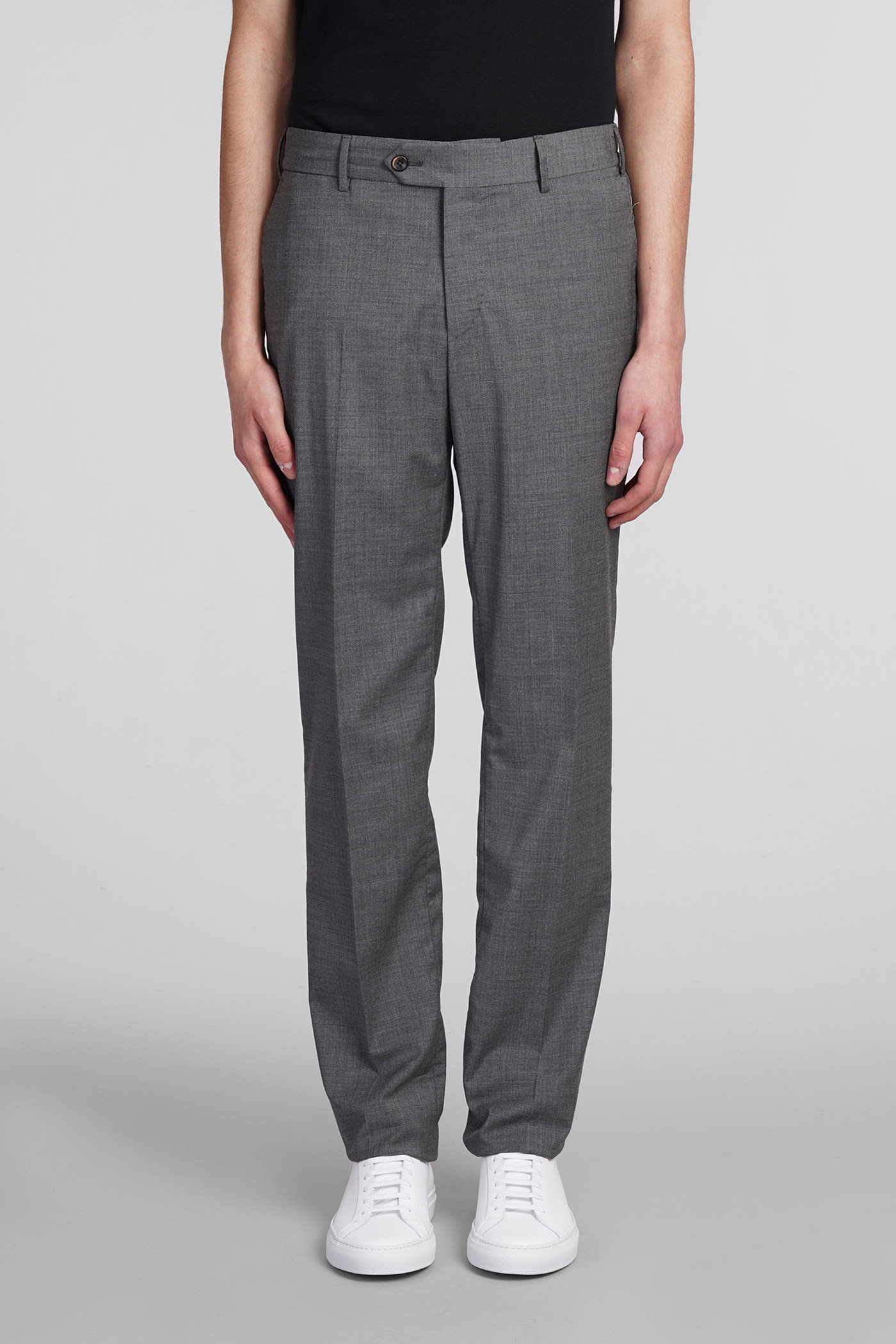 Pt01 Pants In Grey Polyester