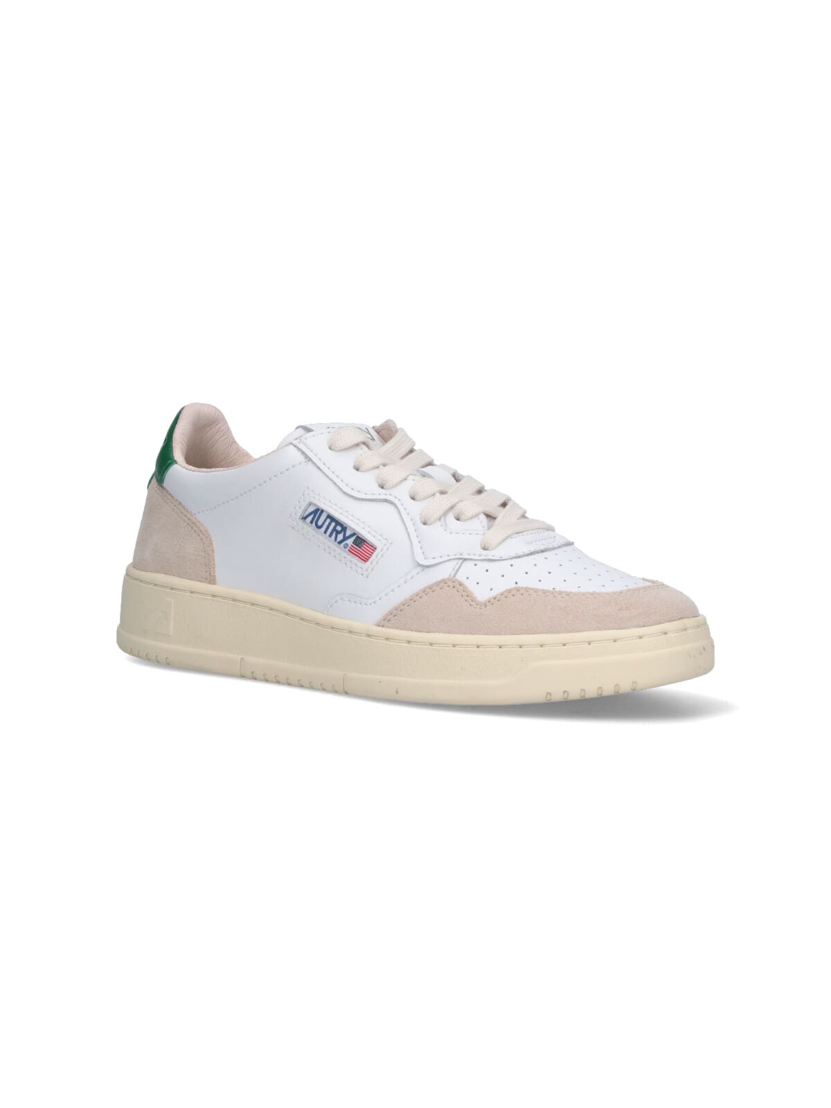 Autry Low-top Sneakers With Leather And Suede Accents
