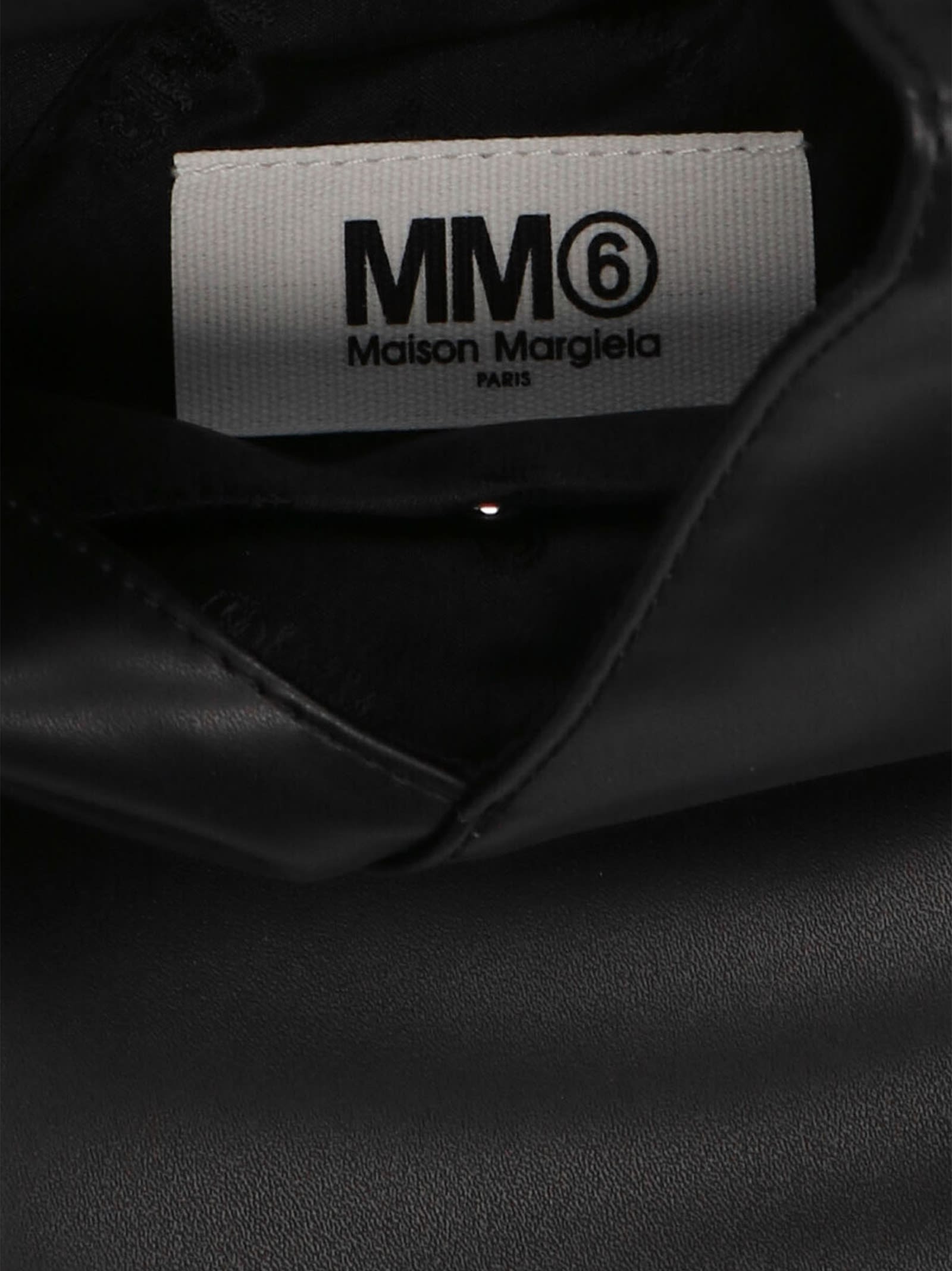 Shop Mm6 Maison Margiela Japanese Mini Handbag In Black