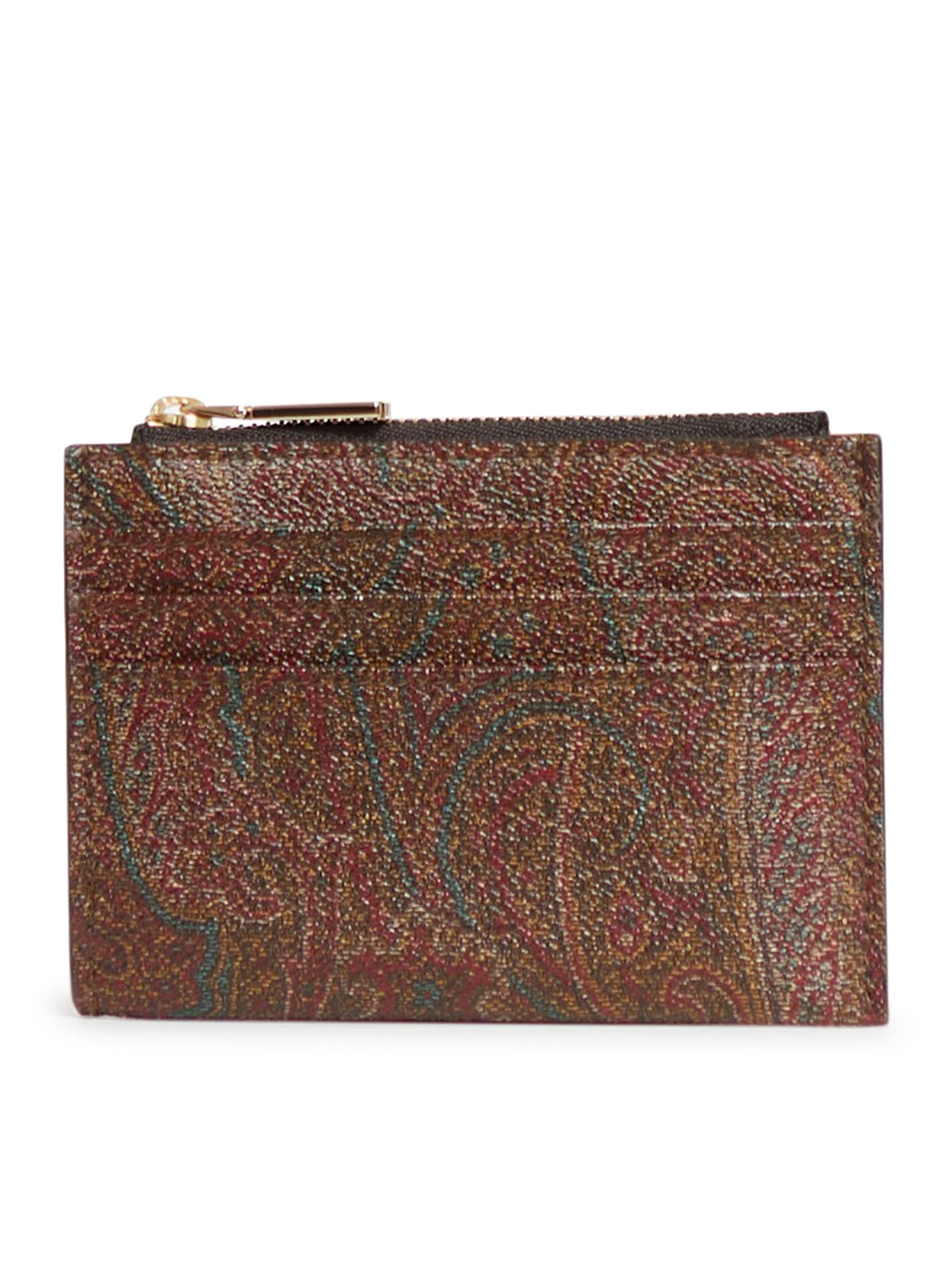 Etro Credit Card Case Paisley Book Classic 12x8,5