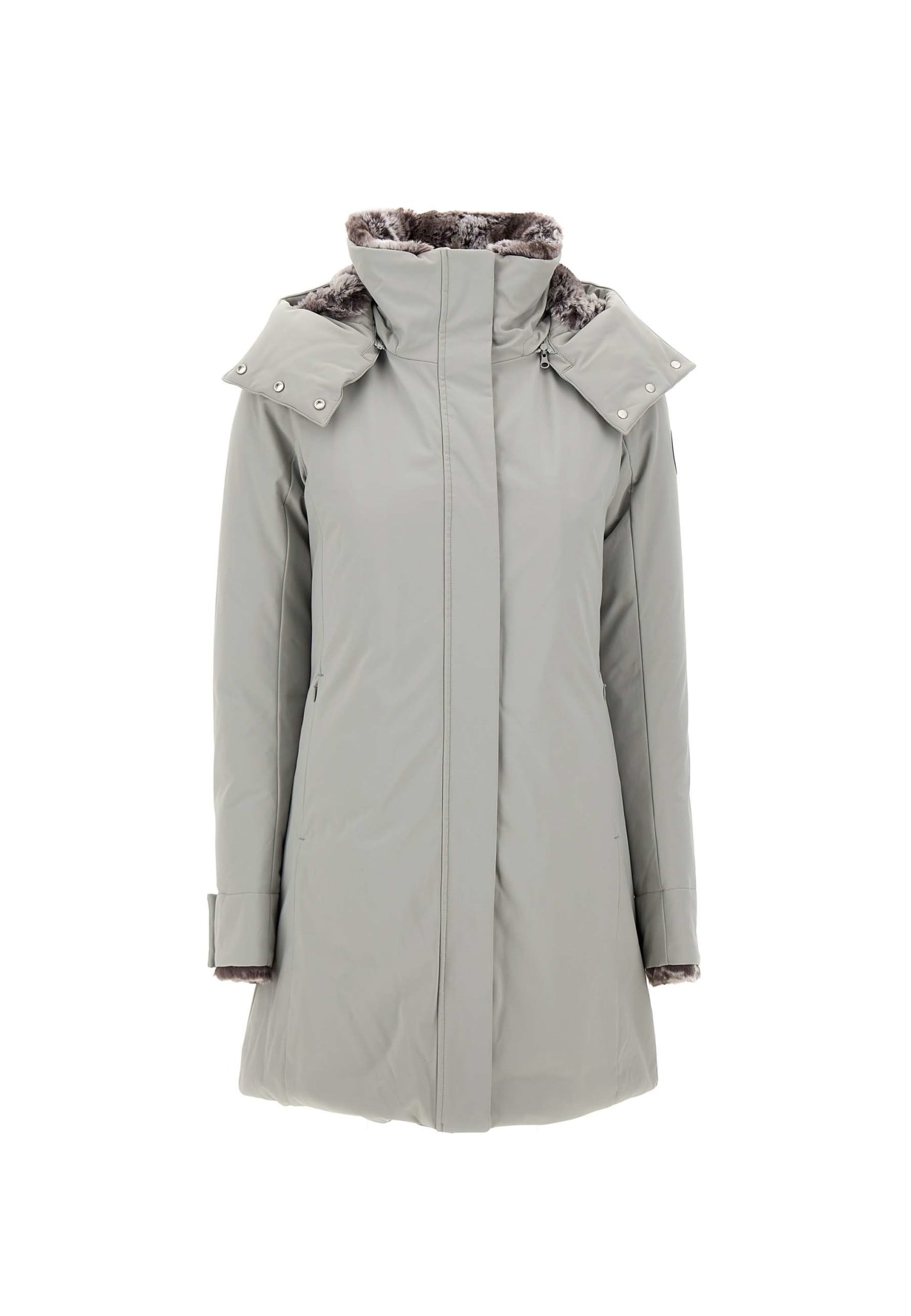 Save The Duck Smeg 17 Samantha Parka In Grey