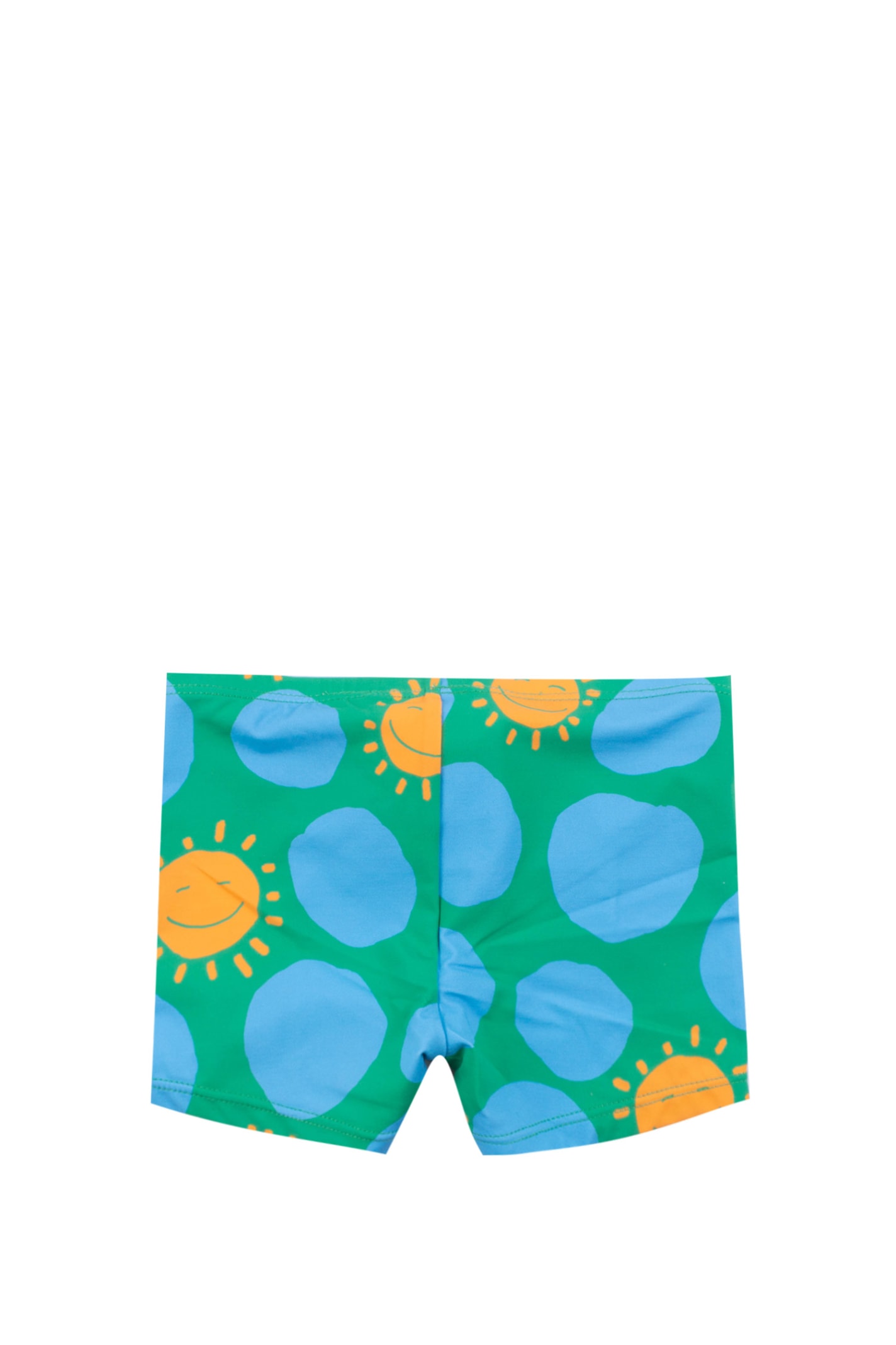 Shop Stella Mccartney Nylon Swim Shorts In Multicolor