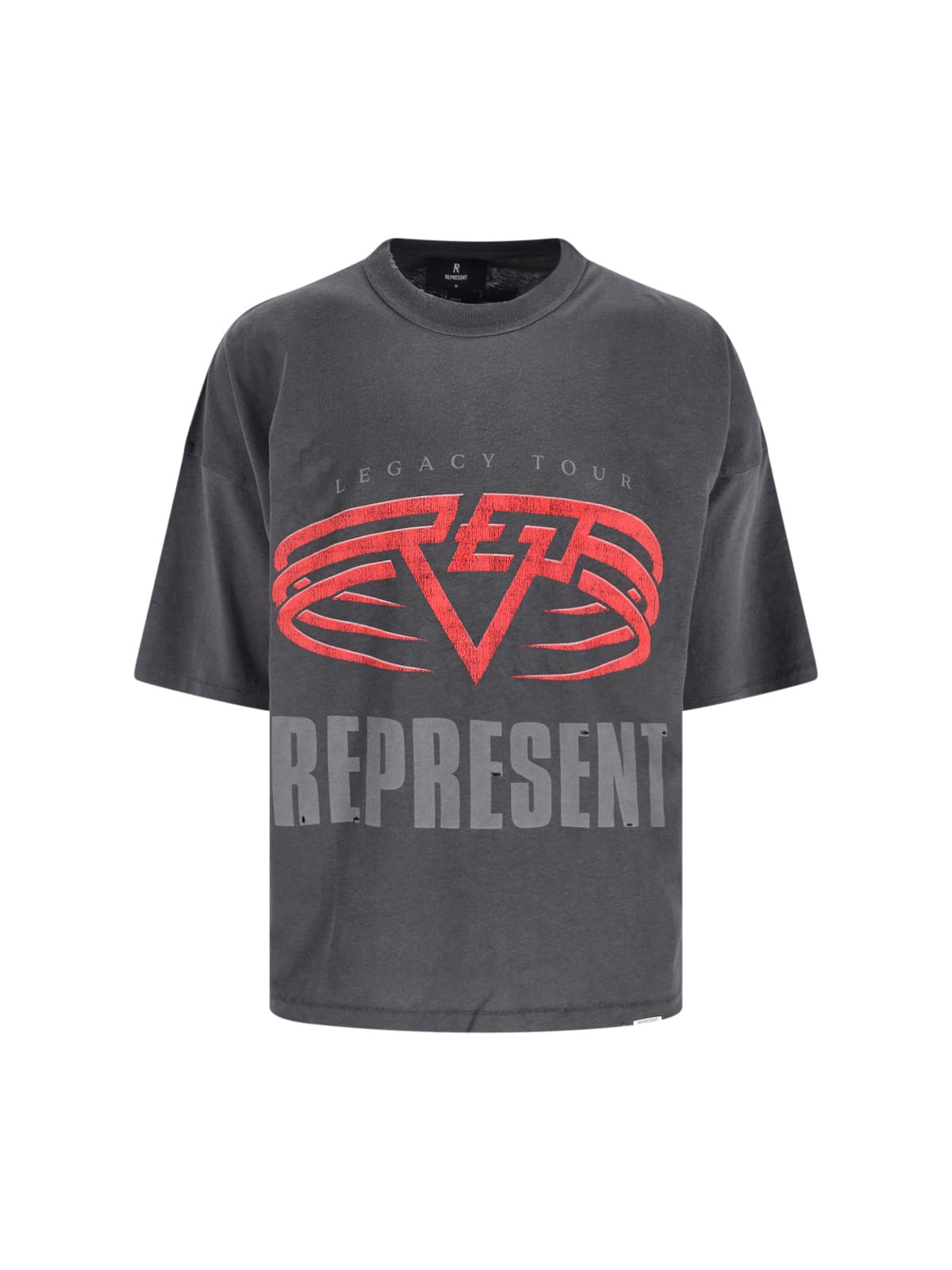 Represent Living Legacy Graphic Print T-shirt In Gray